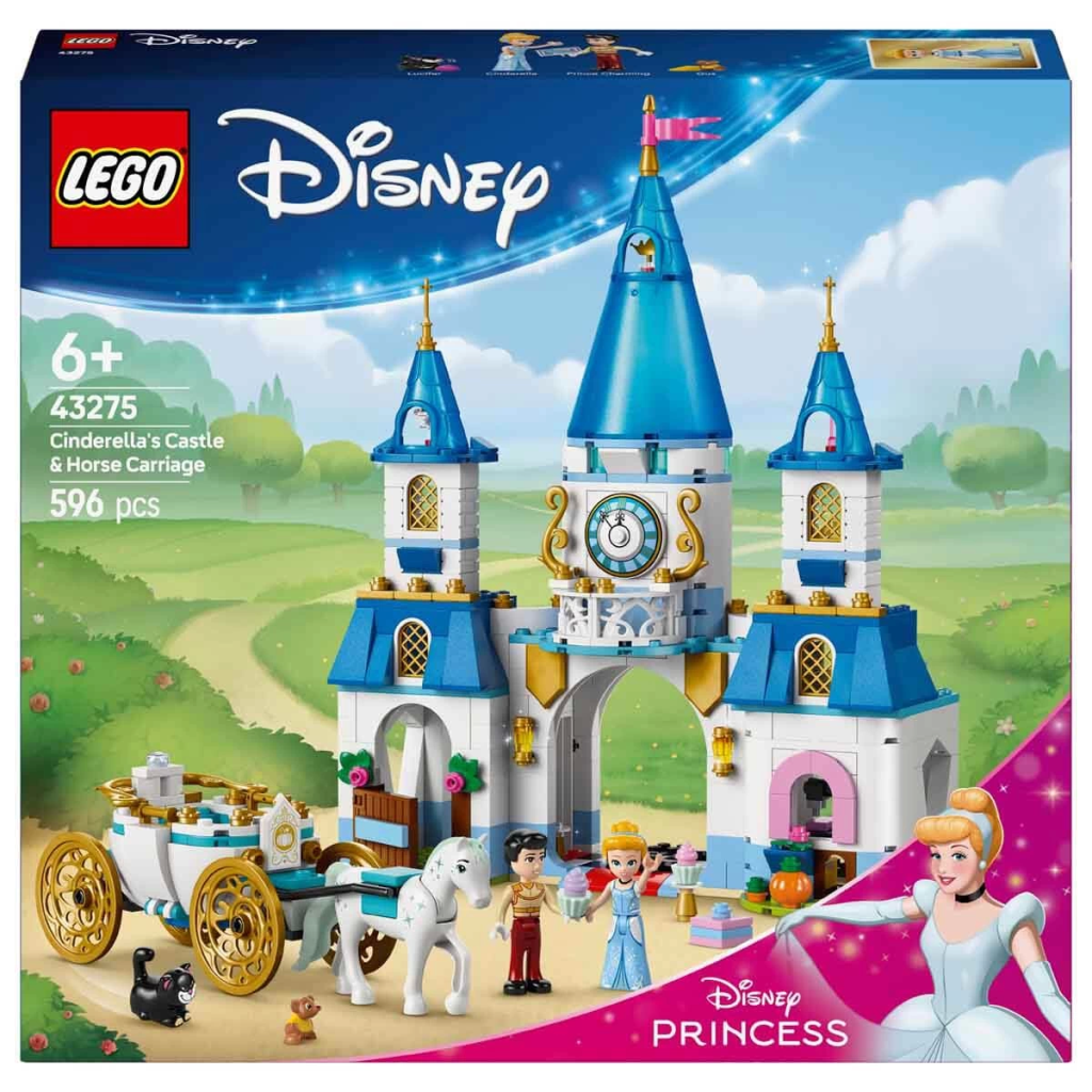 Disney Princess Sindirella’nın Şatosu ve At Arabası 43275 Disney Princess Sindirella’nın Şatosu ve At Arabası 43275