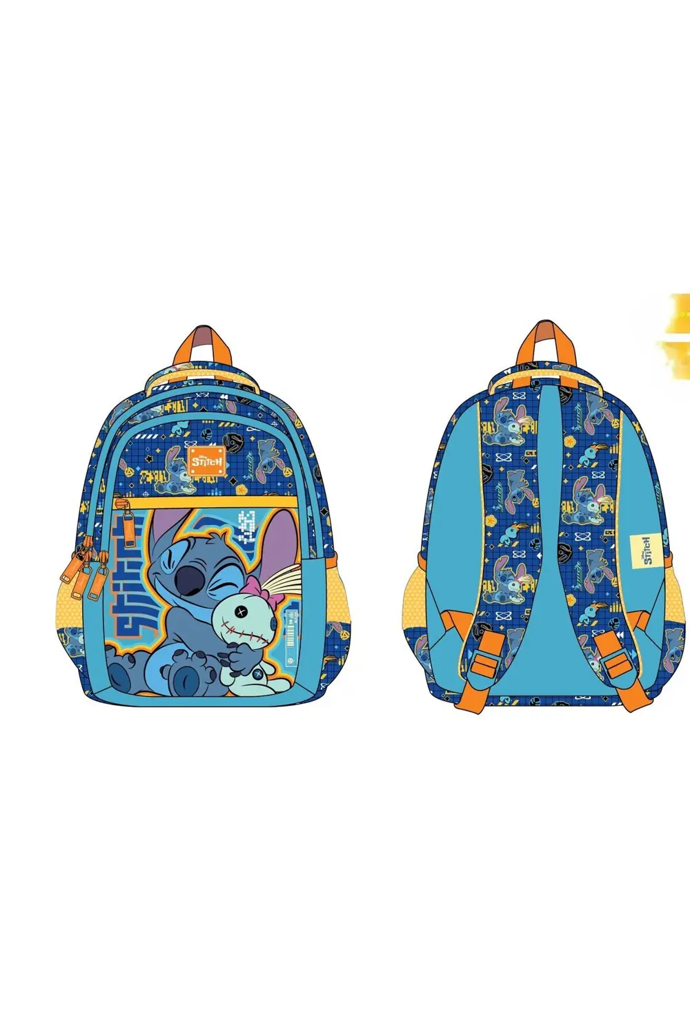 DİSNEY STİCH  ROX HAWAİİ İLKOKUL ÇANTA