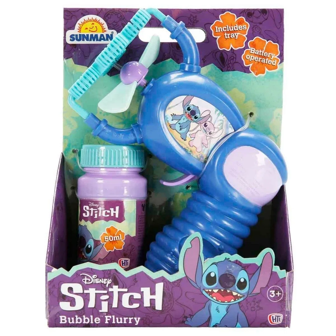 Disney Stitch Bubble Flurry Köpük Tabancası
