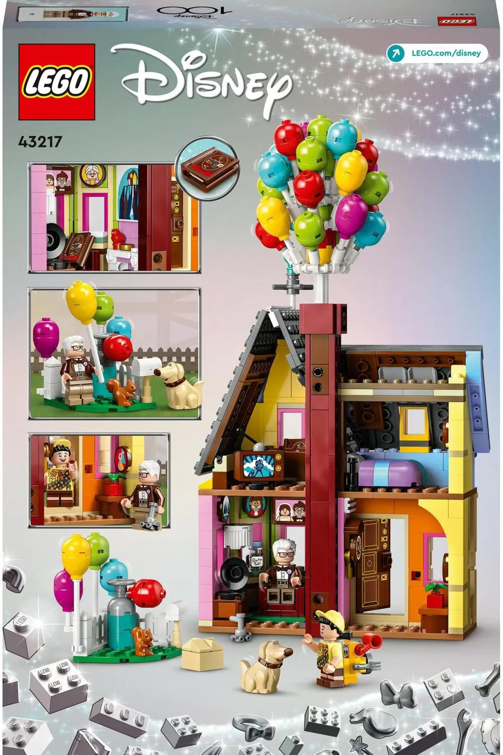 ® | Disney Yukarı Bak Evi 43217 - 9+ İnşa Edilebilir Yaratıcı Set