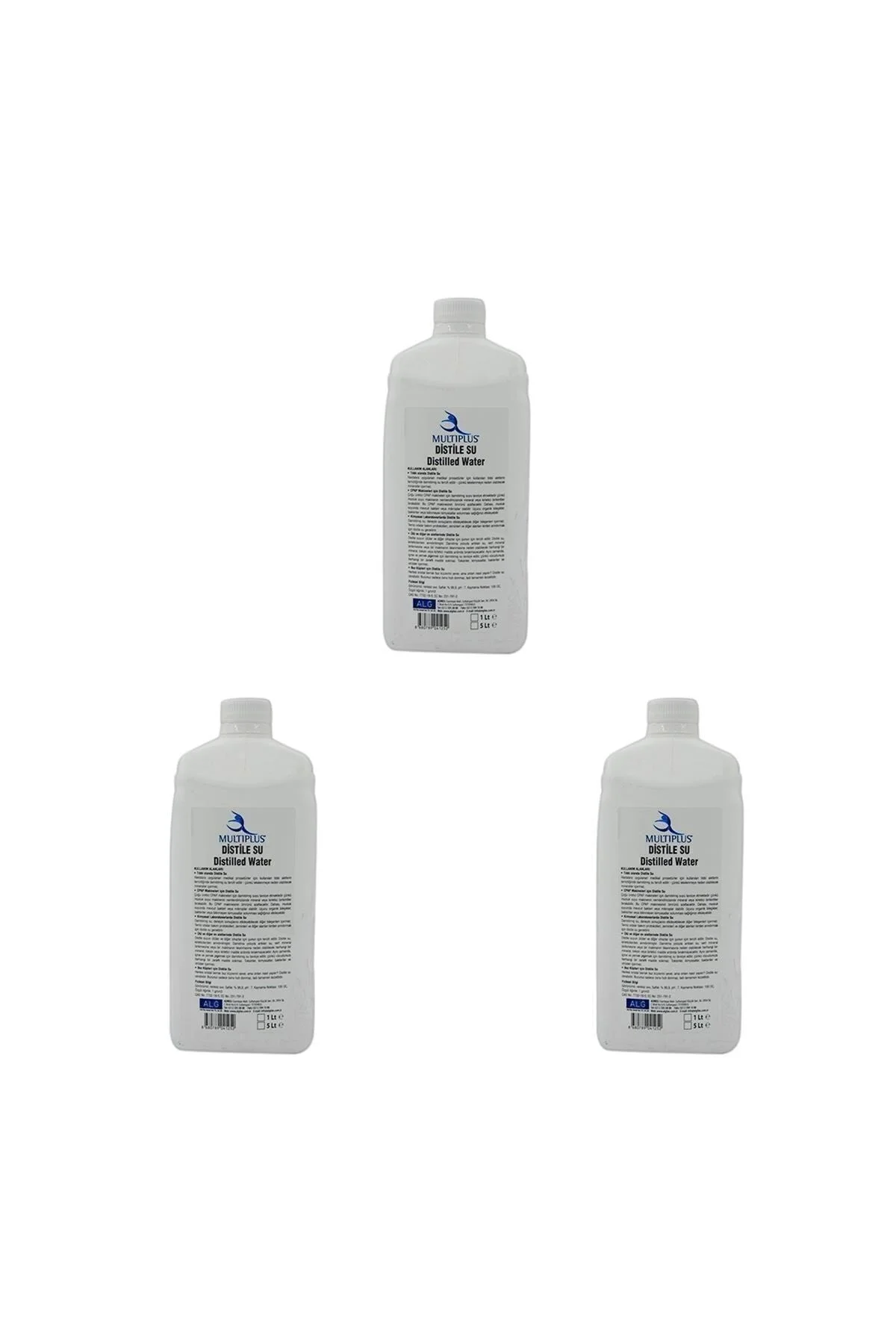 Distile Su 1000ml - 3 Adet
