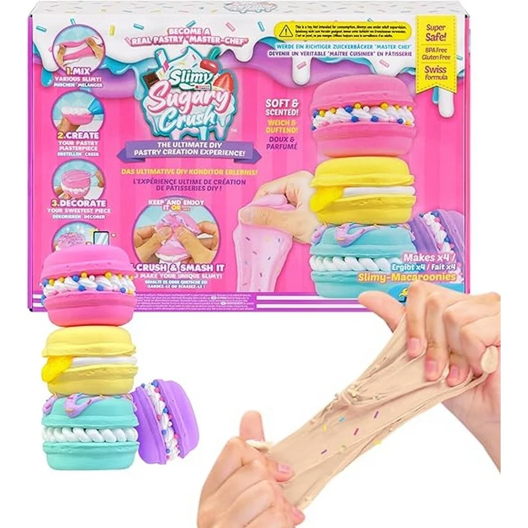 DIY Macaron Slime Seti