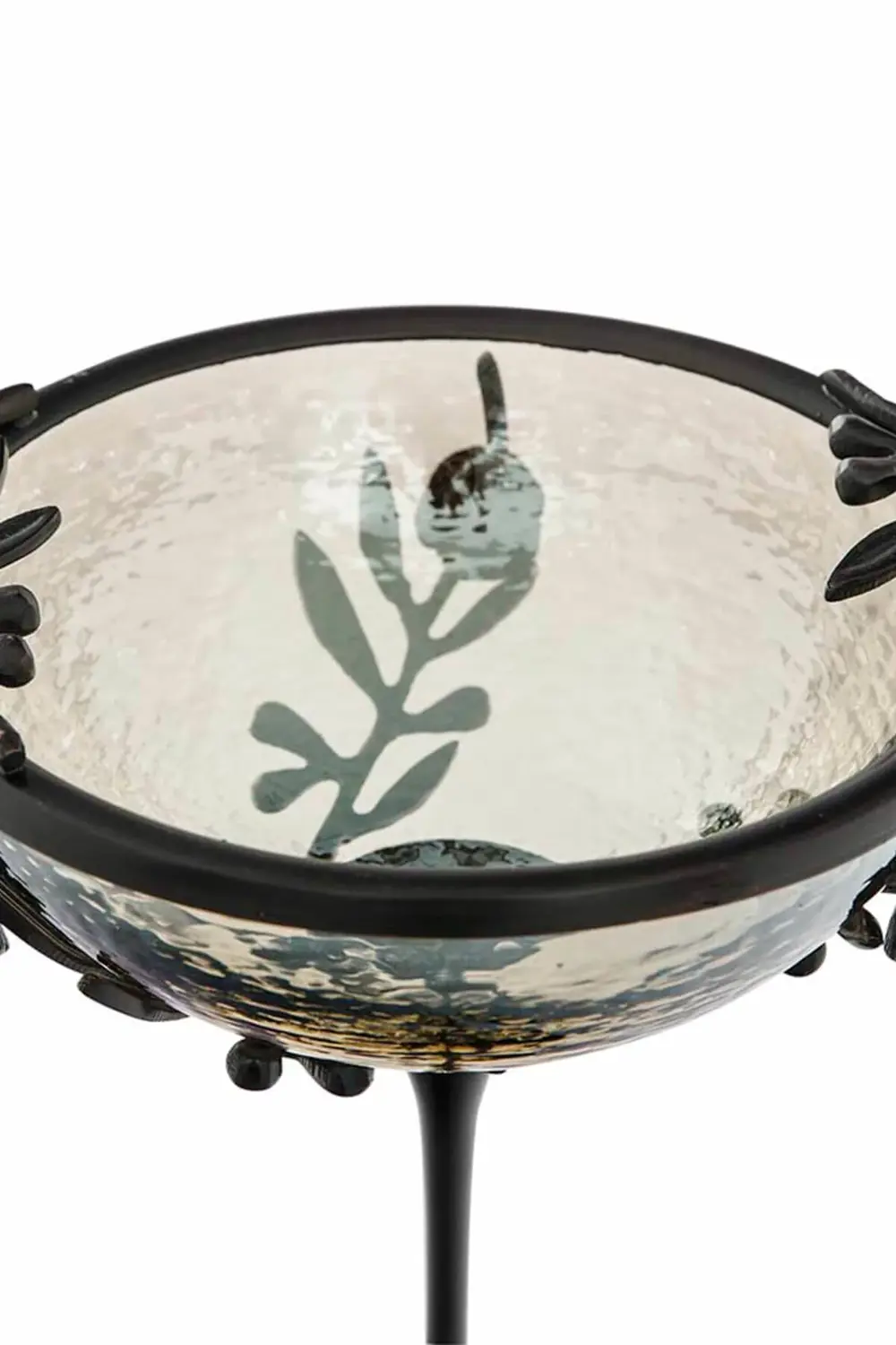 Diya Çiçekli Dekoratif Metal Ayaklı Kase AK.EG0022