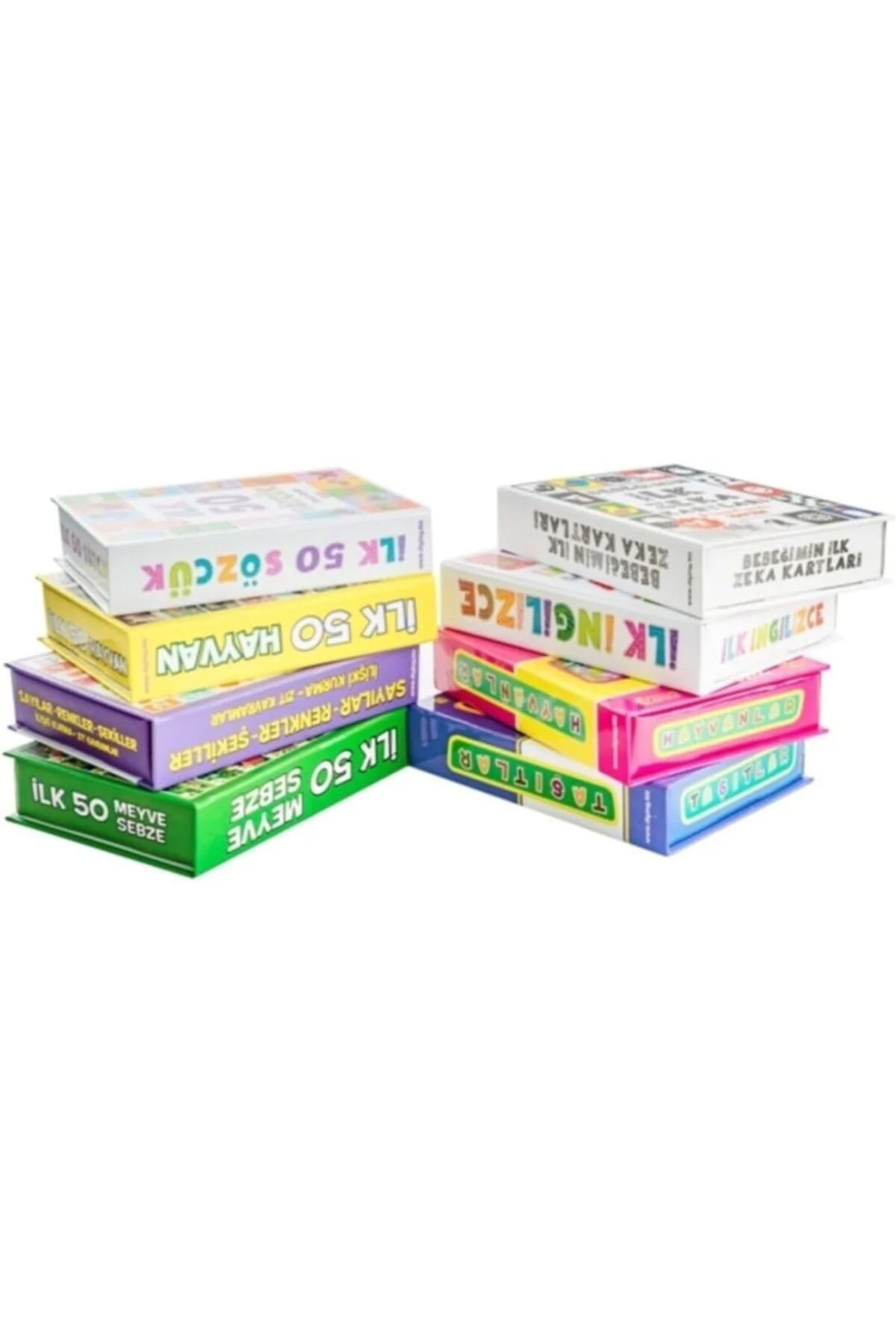Diytoy, Ilk 50 Hayvan, Flash Cards, Zeka Kartları, Eğitici Kartlar