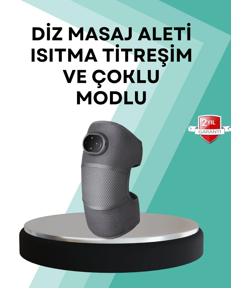 Diz Masaj Aleti: Isı ve Titreşimli Ev Tipi Rahatlatıcı Cihaz