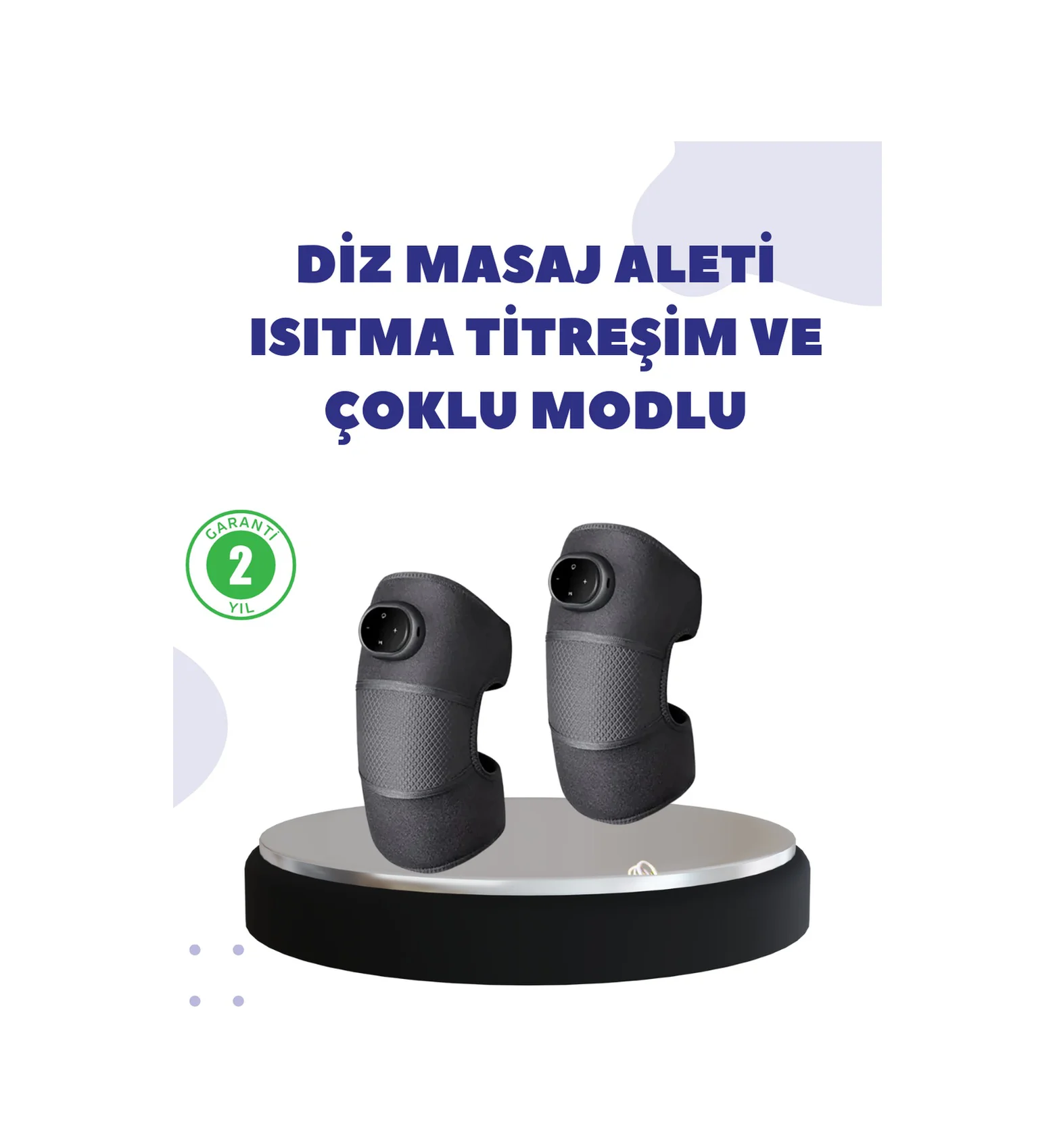 Diz Ve Dirsek İçin Isıtmalı Masaj Dizlik Aparatı - Lisinya Diğer