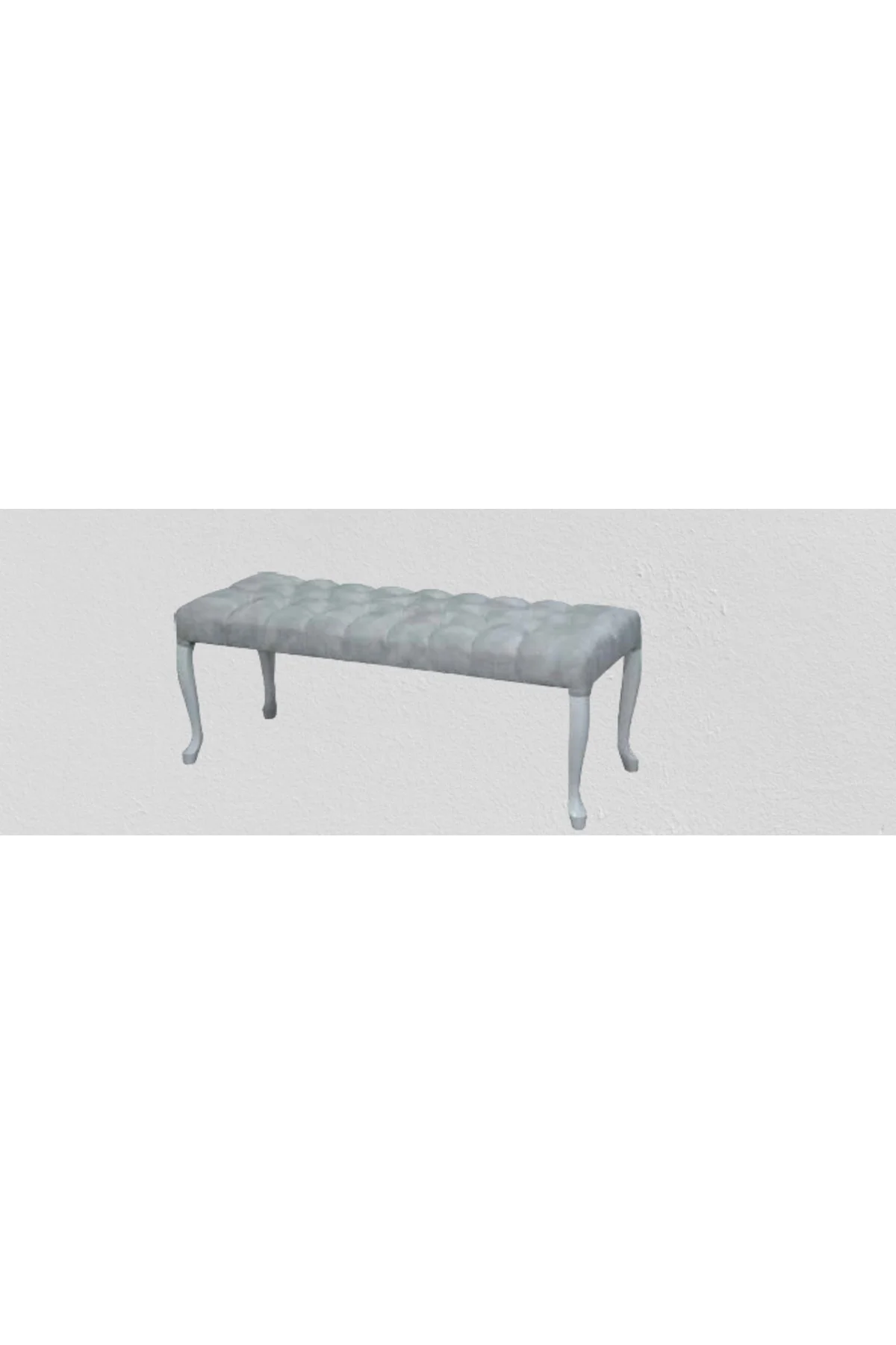 Dizayn Benc 18280 PUF Model Kayın İnce Ayak Kalite Kumaş Kapitone Döşem El yapım Dizayn Benc 18280 PUF Model Kayın İnce Ayak Kalite Kumaş Kapitone Döşem El yapım