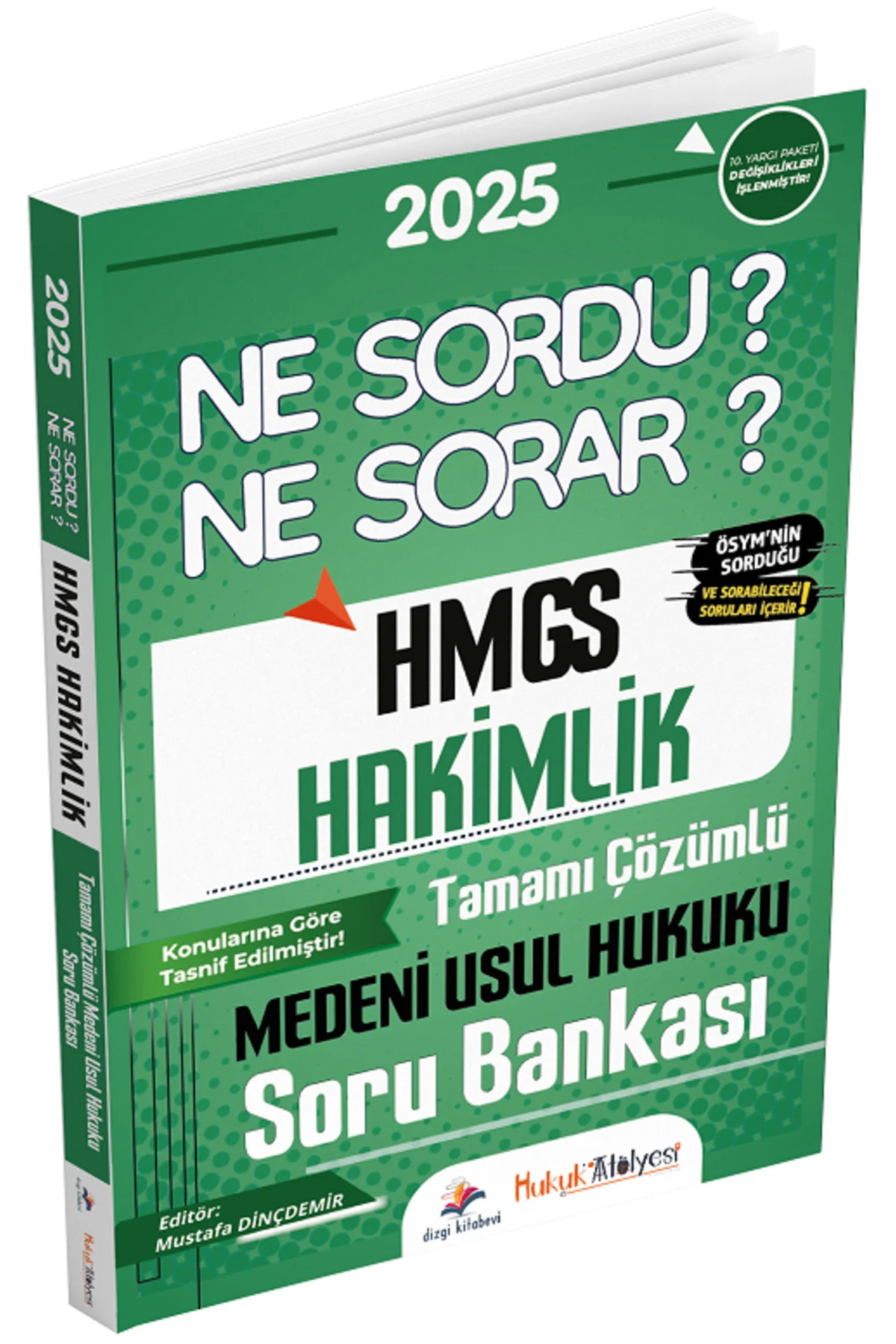 Dizgi 2025 Baskı HMGS Hakimlik Medeni Usul Hukuku Ne Sordu Ne Sor