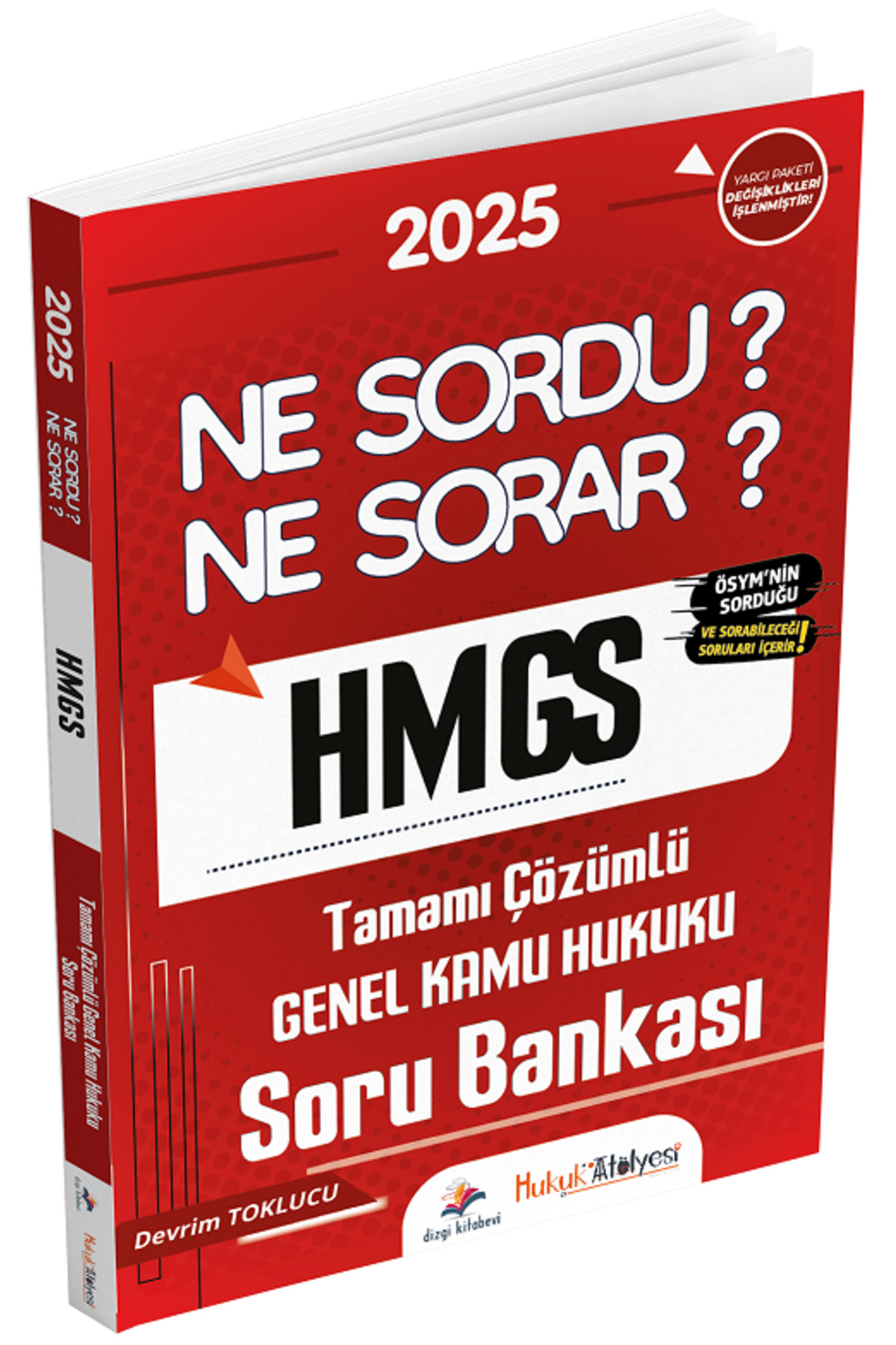Dizgi 2025 Baskı Hukuk Atölyesi HMGS Hakimlik Genel Kamu Hukuku N