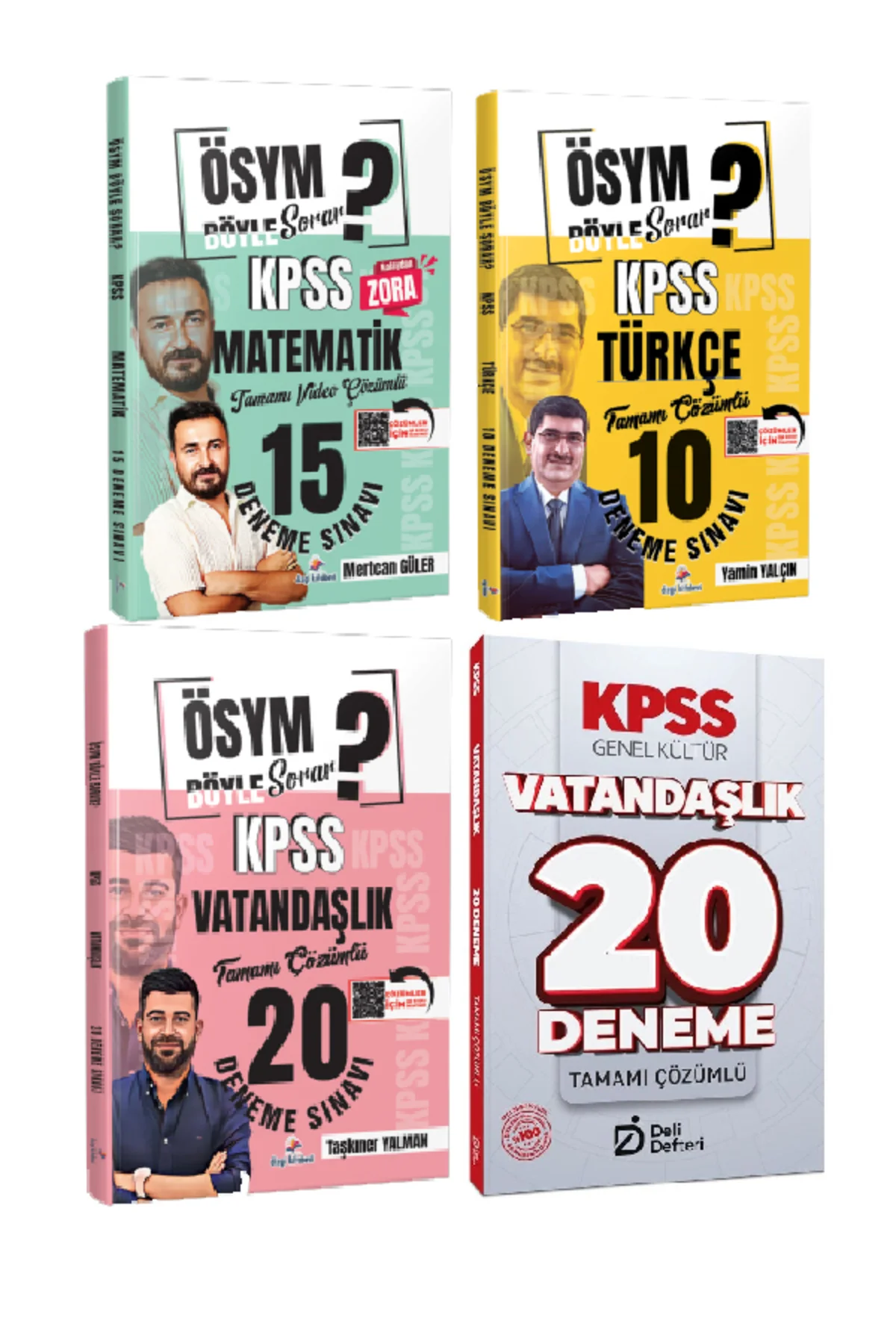 Dizgi 2026 KPSS Vatandaşlık + Türkçe + Matematik Deneme ve Deli D