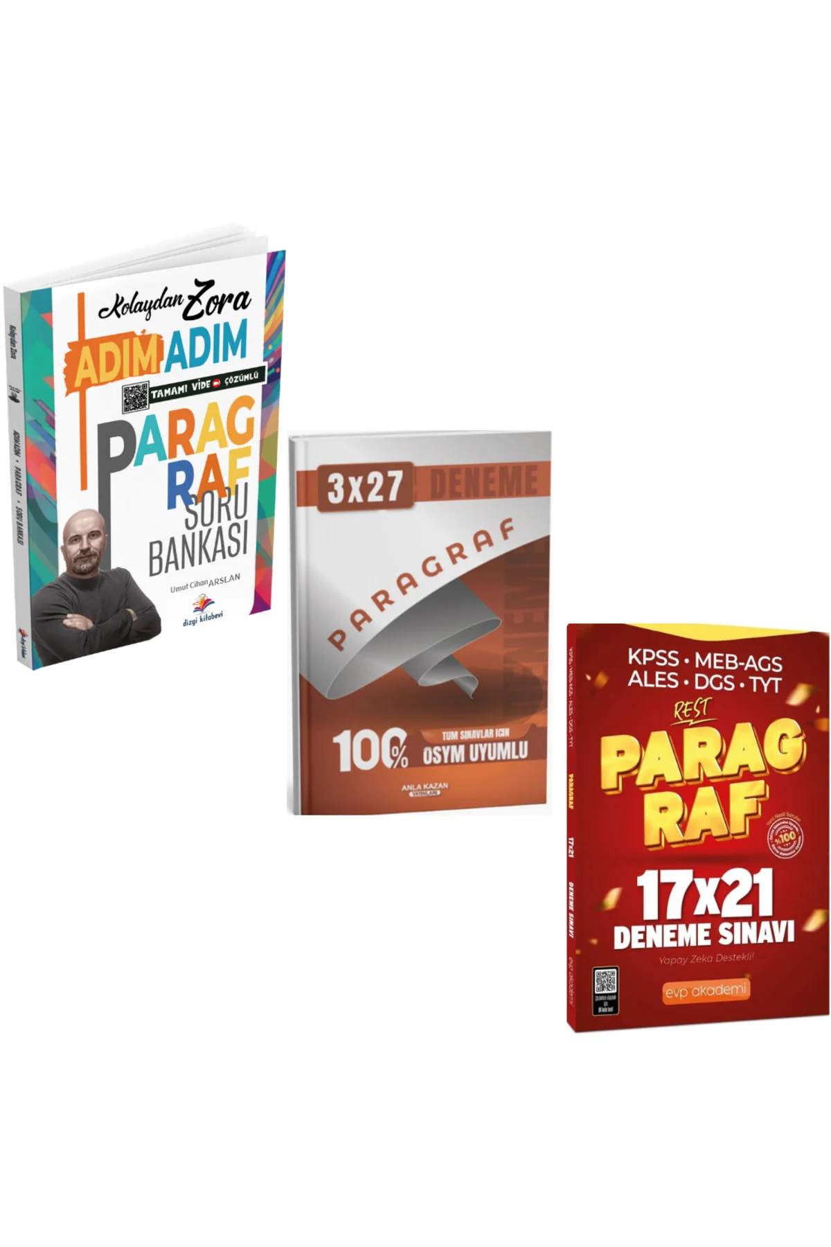 Dizgi Kitap 2026 Kolaydan Zora Adım Adım Paragraf Soru Bankası & 
