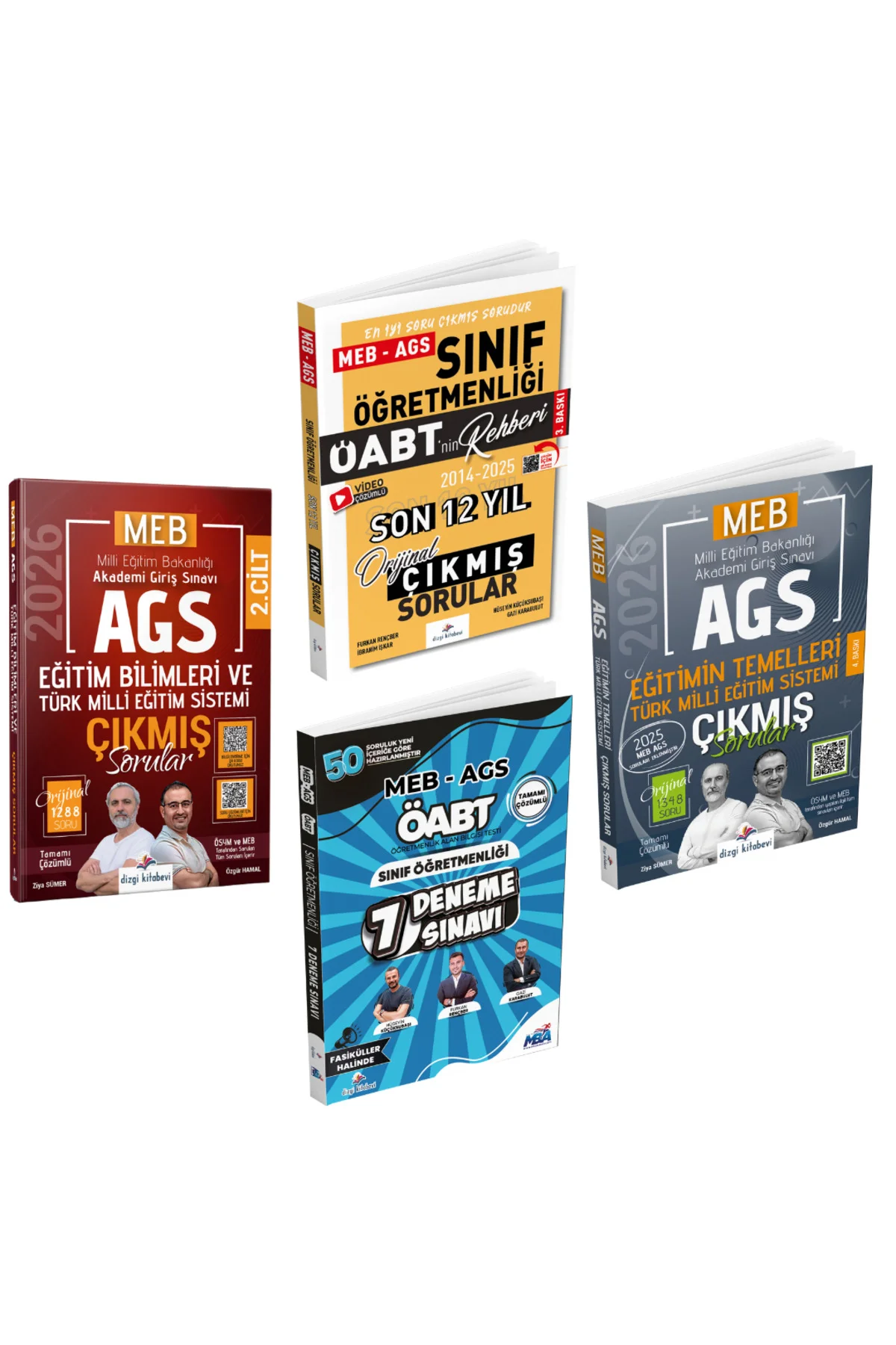Dizgi Kitap 2026 ÖABT Sınıf Öğretmenliği 7 Deneme & ÖABT Sınıf Öğ