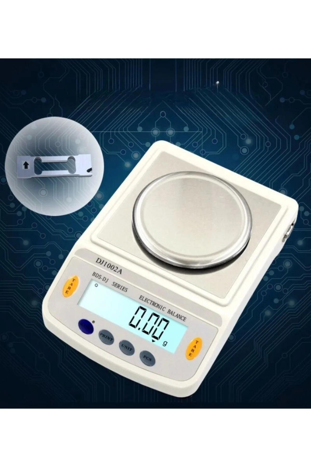 DJ602A Kefeli Hassas Terazi 3000 g Kapasiteli, 0.01 g Hassasiyetl