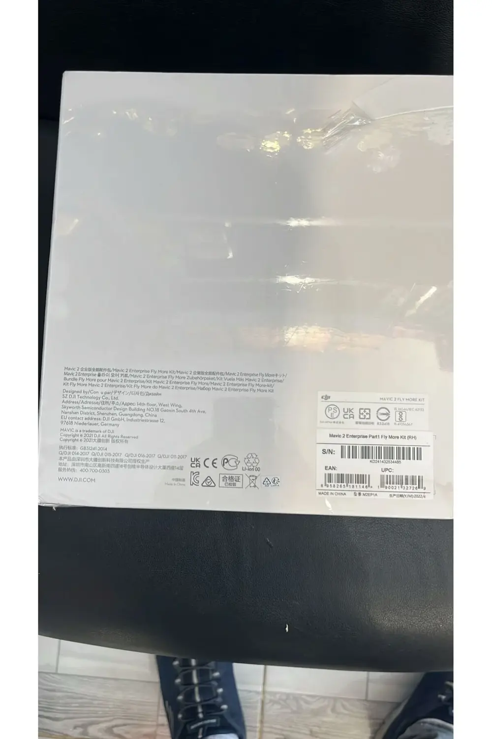 DJI Mavic 2 Batarya Enterprise Fly More Kit Kanat Şarj Cihazı Per