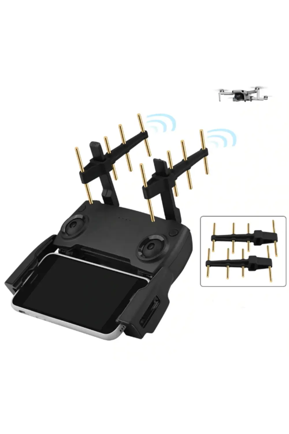 DJI Mavic 2, Mavic2, Pro Yagi Uyumlu Anten Sinyal Güçlendirici Dj