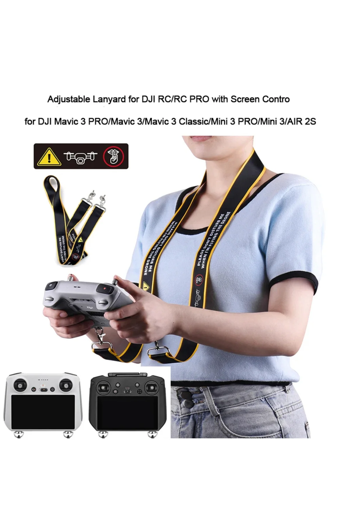 DJI Mavic 3 PRO/3/3Classic/Mini 3PRO/Mini3/AIR 2S için Ayarlanabi