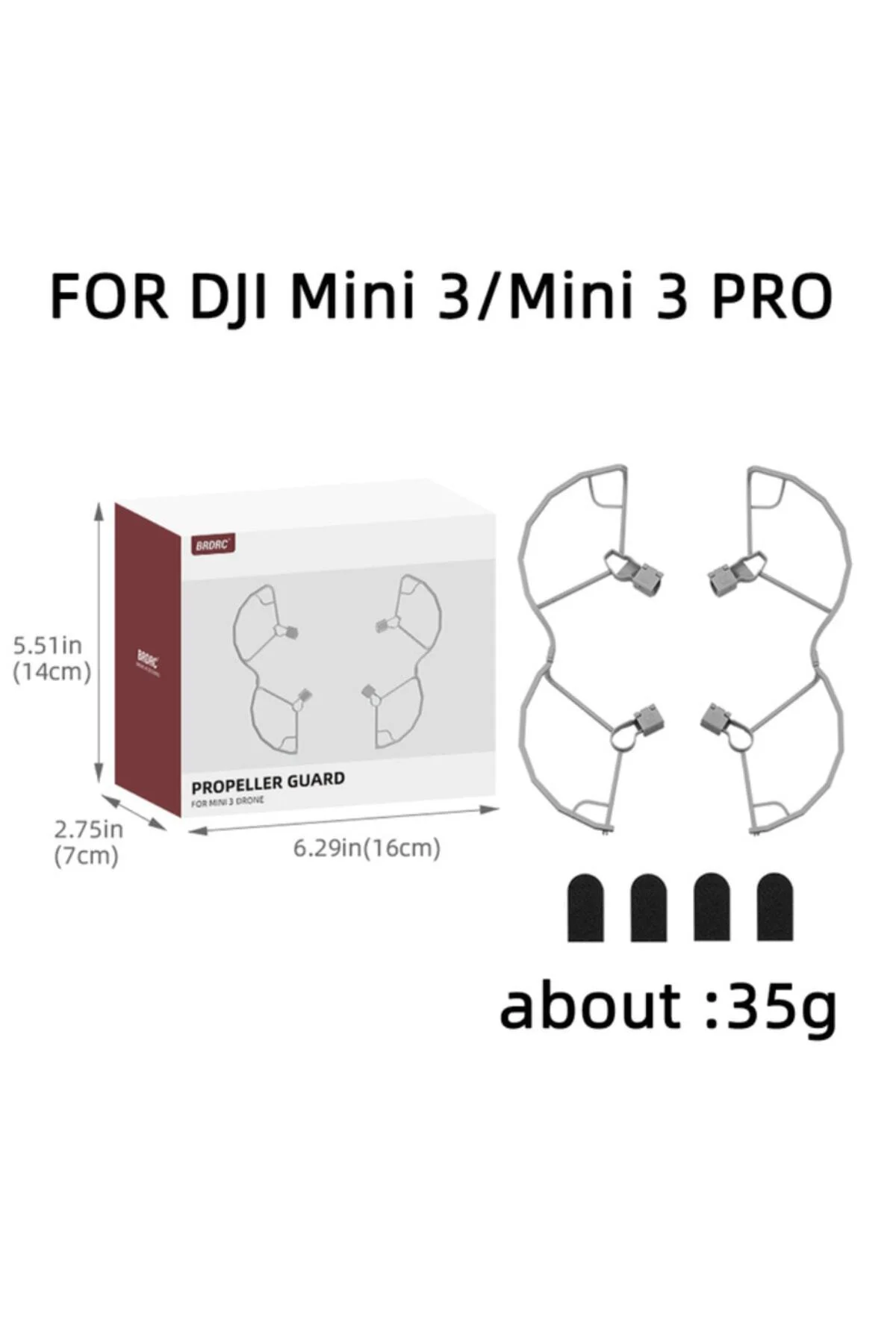 Djı Mavic Mini 3 / 3 Pro Pervane Koruyucu