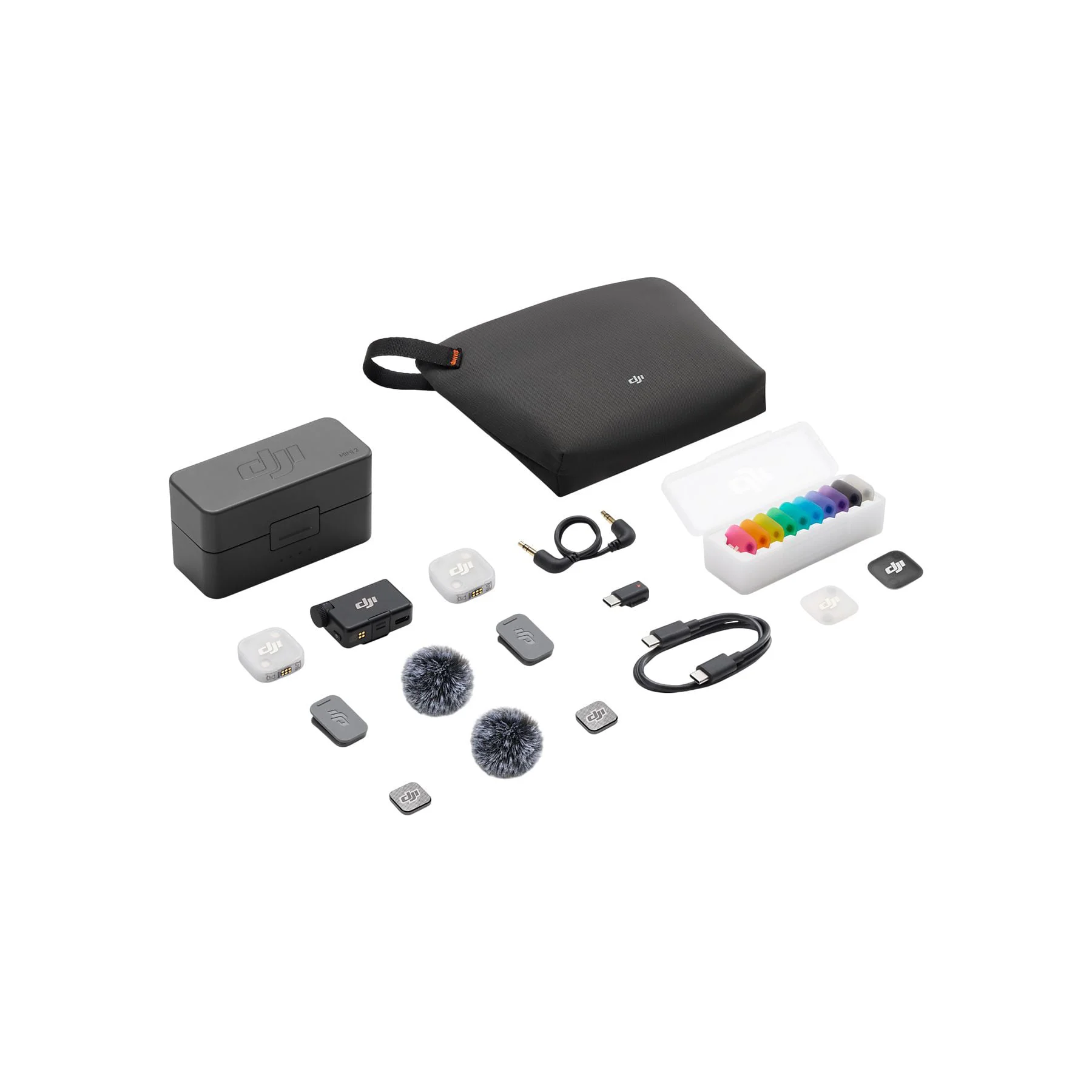 DJI MIC MINI 2 (2TX +1 RX +CHARGING CASE) DJI MIC MINI 2 (2TX +1 RX +CHARGING CASE)