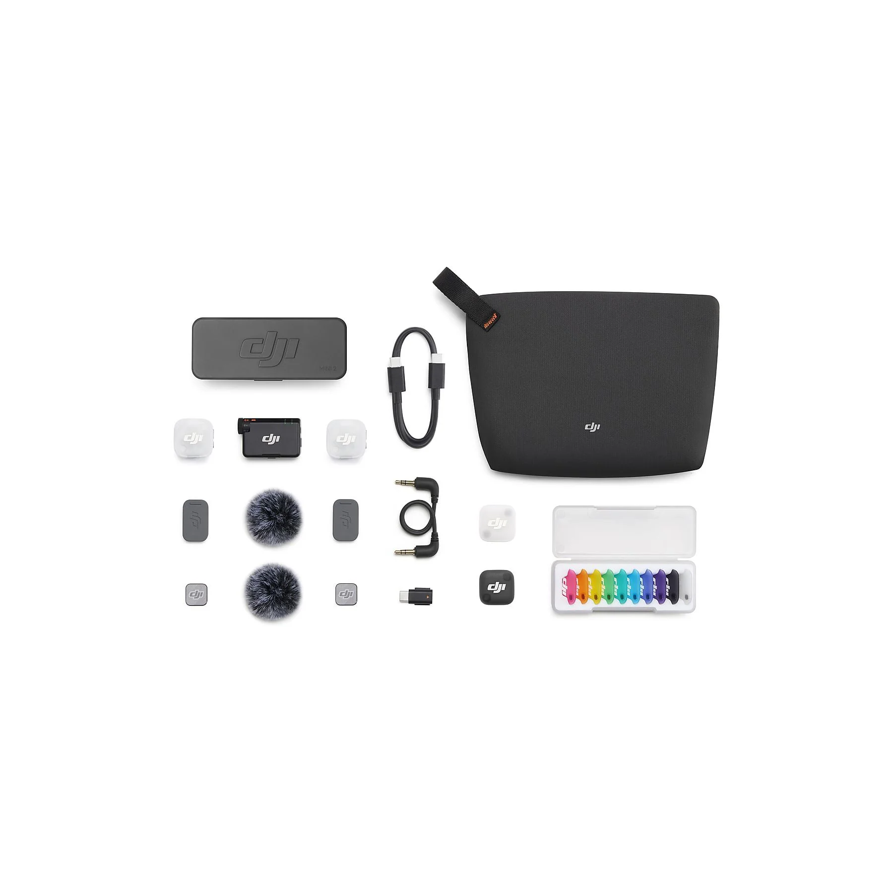 DJI MIC MINI 2 (2TX +1 RX +CHARGING CASE) DJI MIC MINI 2 (2TX +1 RX +CHARGING CASE)