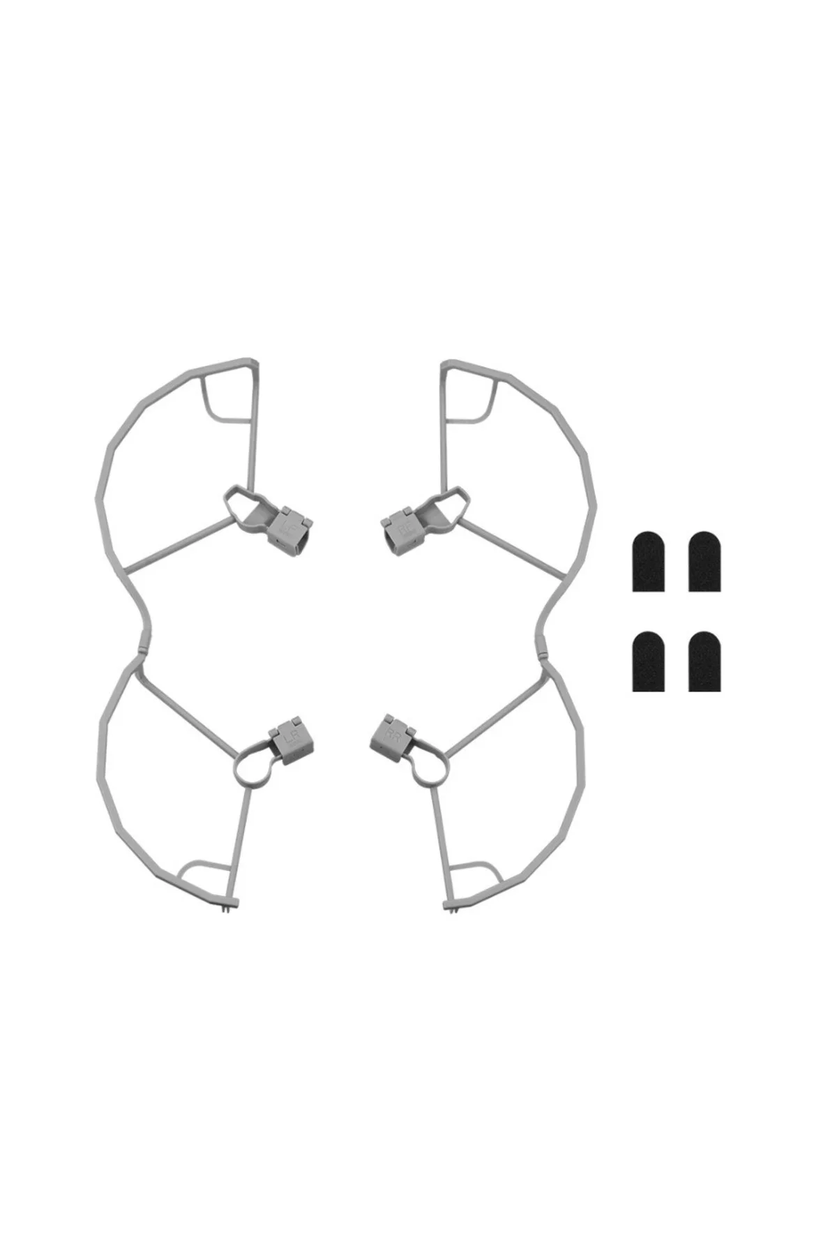 DJI Mini 3 Pro Aksesuar Seti 3'lü - Pervane Koruyucu + Gimbal Koruyucu Gölgelik + Suya İniş Takımı - Görsel 8