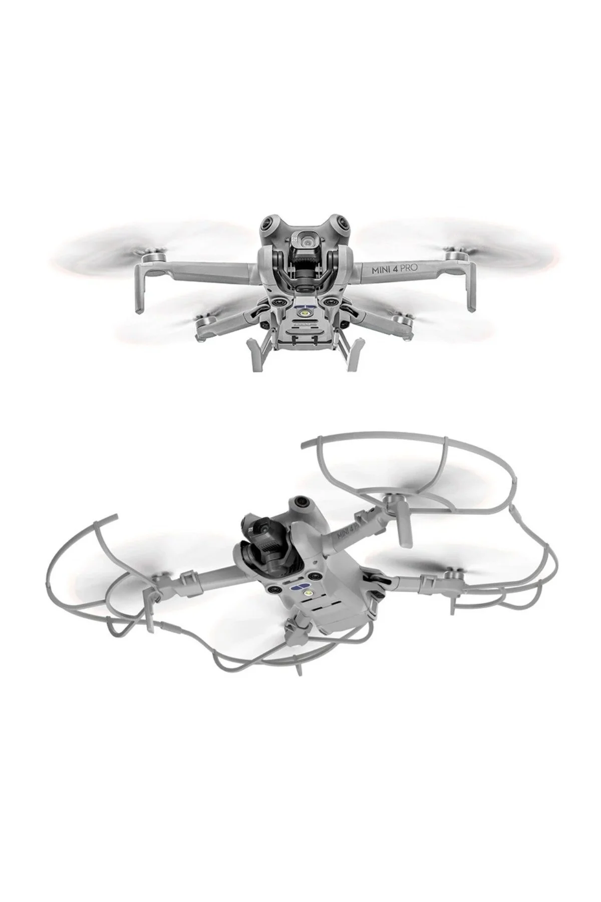 DJI Mini 4 Pro Aksesuar Seti 3'lü - İniş Takımı + Gimbal Koruyucu Gölgelik + Pervane Koruyucu - Görsel 4