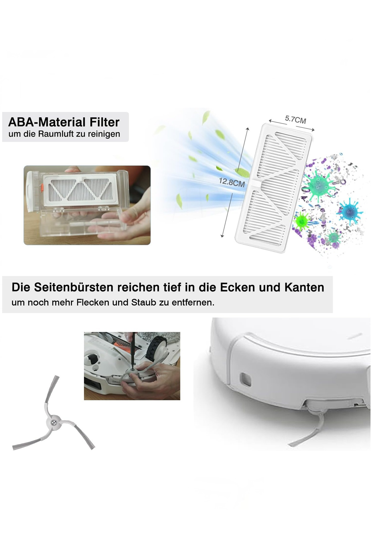 DJI Romo S Robot Süpürge Uyumlu 9 Aylık Yaşam Kiti DJI Romo S Robot Süpürge Uyumlu 9 Aylık Yaşam Kiti