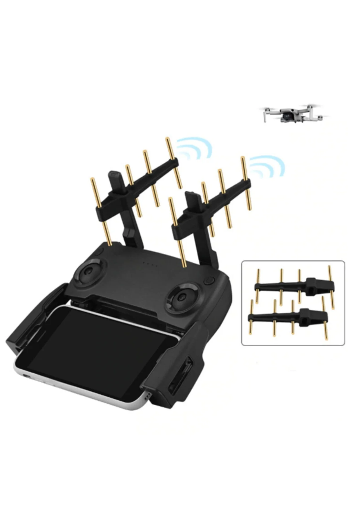 Djı Spark & Mavic Pro & Mavic Air Için Anten Yükseltici Booster S