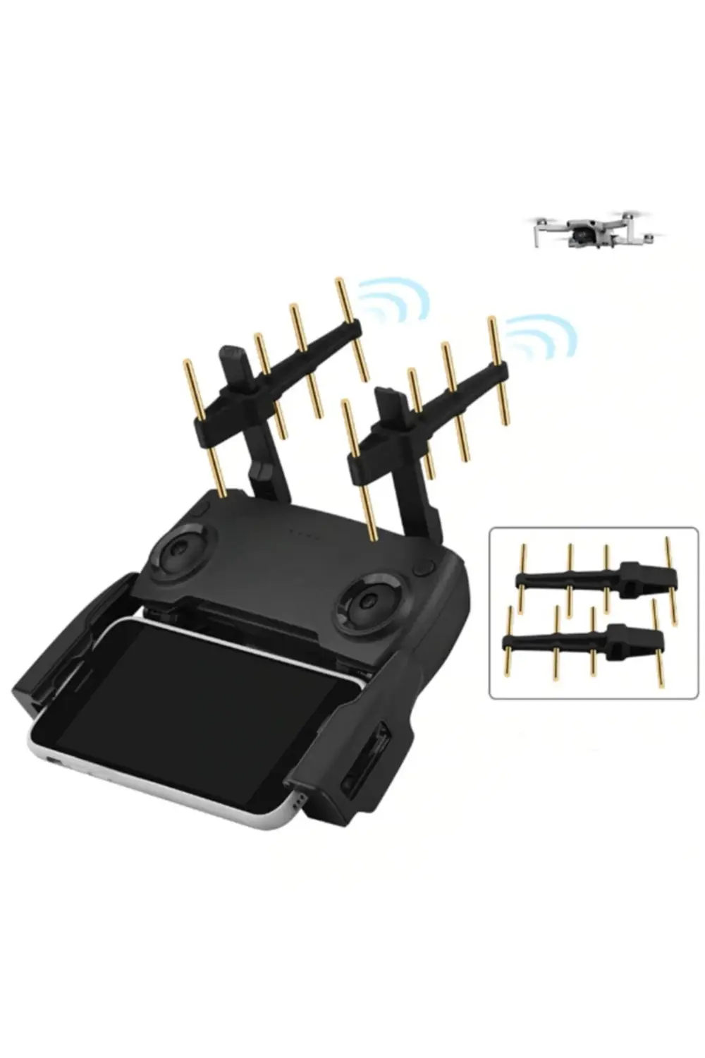 Djı Spark & Mavic Pro & Mavic Air Için Anten Yükseltici Booster S