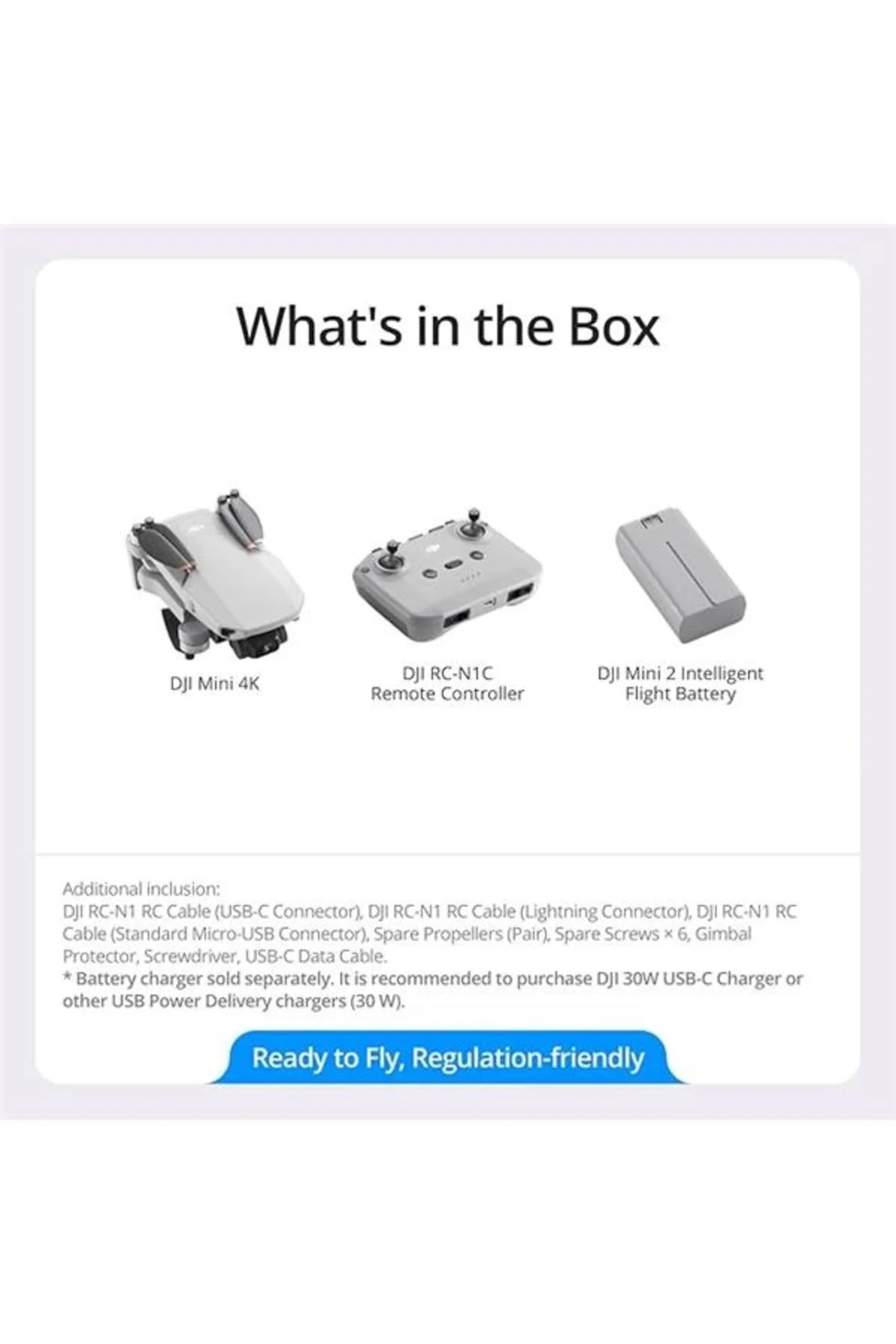 DjıMini , 4K 30 Fps, Drone, Gri