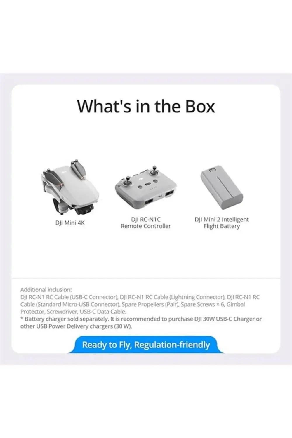 DjıMini , 4K 30 Fps, Drone, Gri