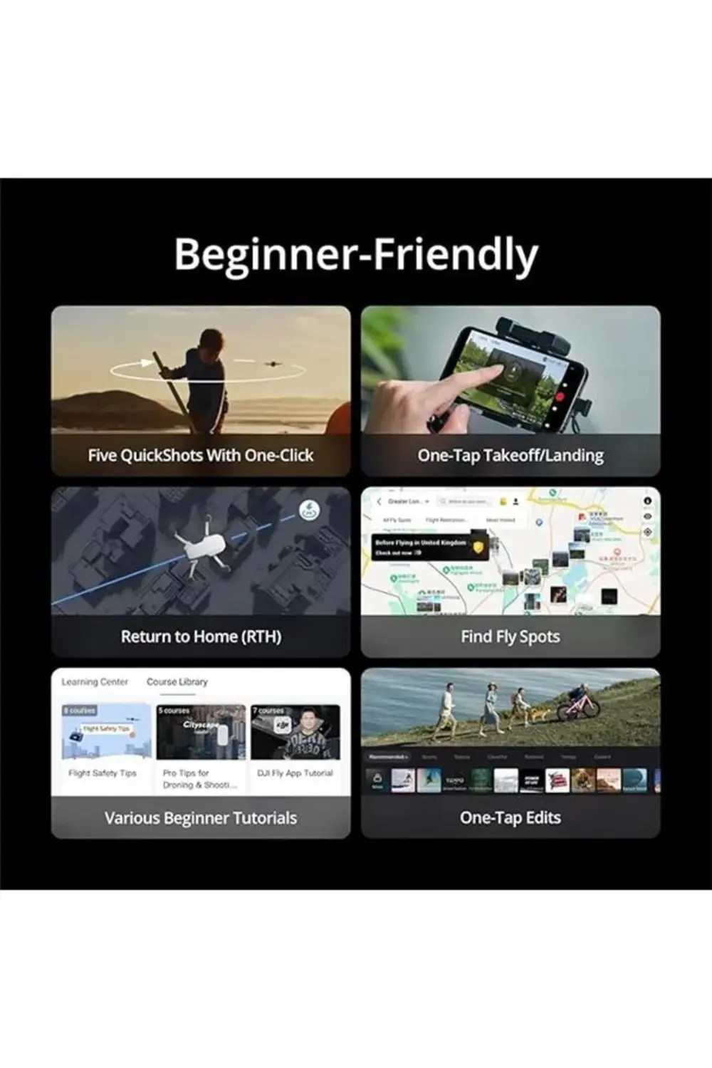 DjıMini , 4K 30 Fps, Drone, Gri