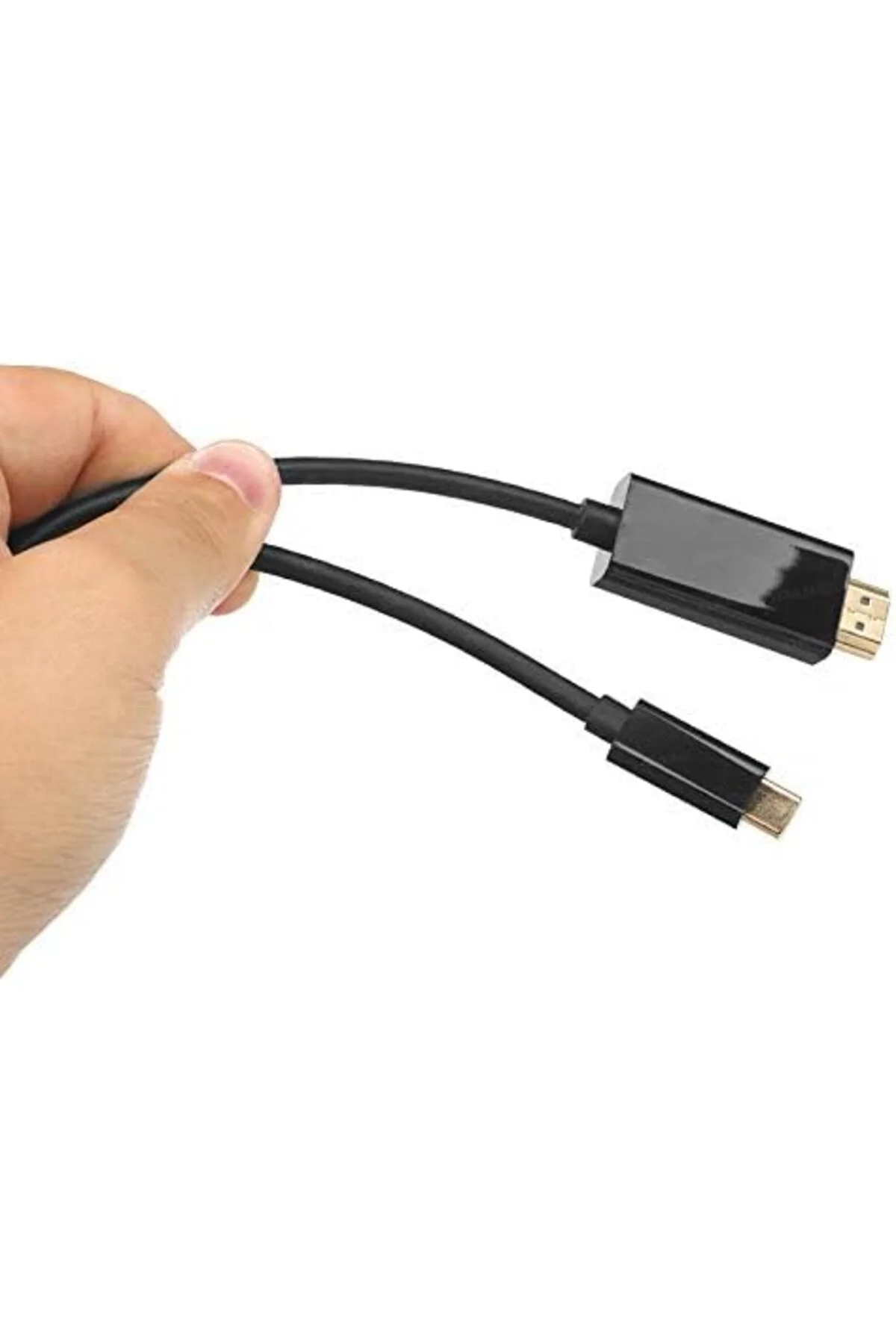 DK CB U31XHD 1.8m USB 3.1 Type-C - HDMI 4K/30p Kablo DK CB U31XHD 1.8m USB 3.1 Type-C - HDMI 4K/30p Kablo - Görsel 3