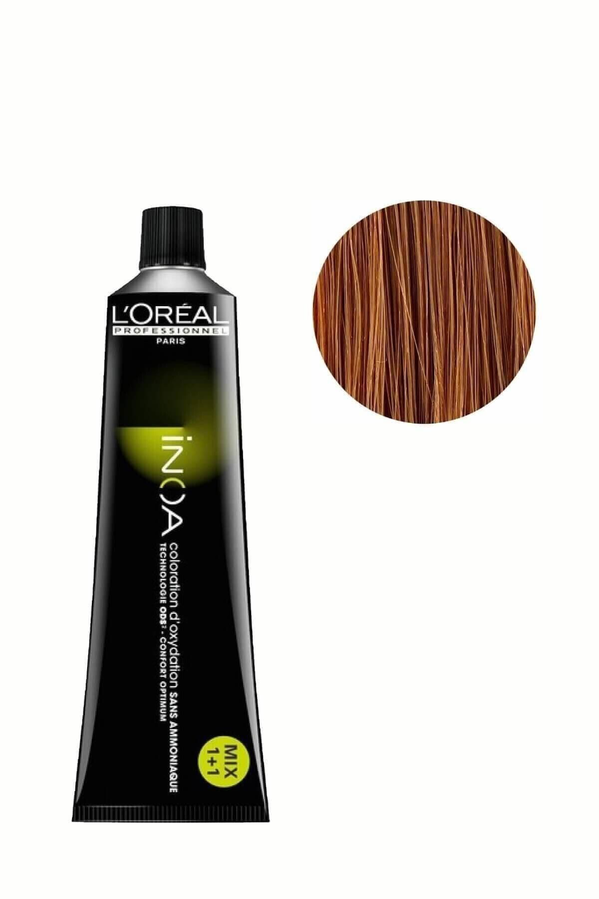 İnoa Dk Hair Clinic Loreal 8 Koyu Sarı Saç Boyası Kerastase