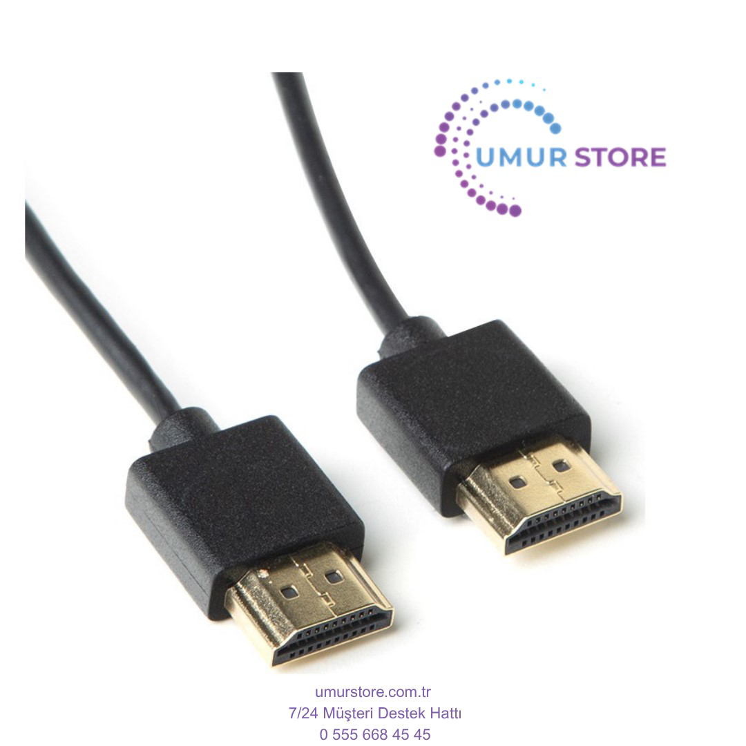 DK-HD-CV20L150S 1.5m 4K HDMI 2.0 Slim Kablo DK-HD-CV20L150S 1.5m 4K HDMI 2.0 Slim Kablo