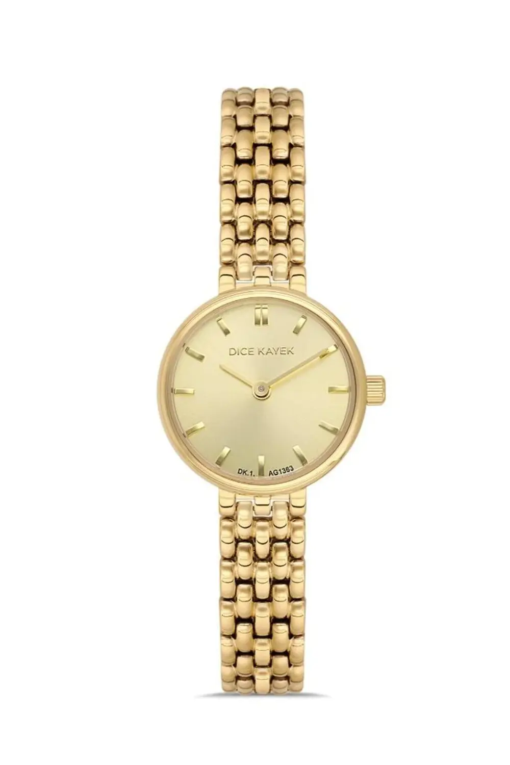 DK.1.AG1363.05 Minimal Tasarım Çelik Kordon 5 ATM Suya Dayanıklı