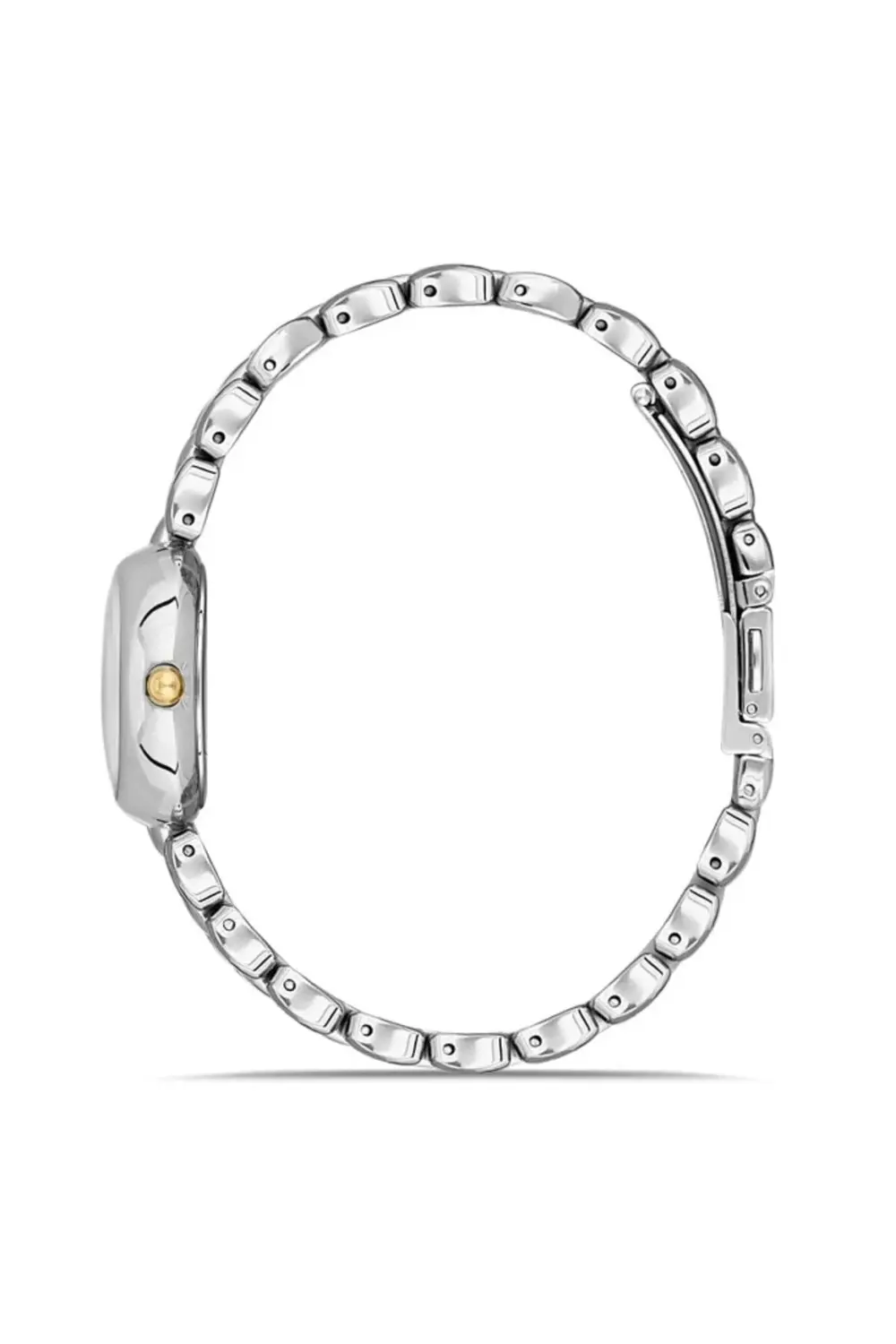 DK.1.AG1422.02 Romen Rakamlı Oval Kadranlı Çelik Kordon Çelik Kas