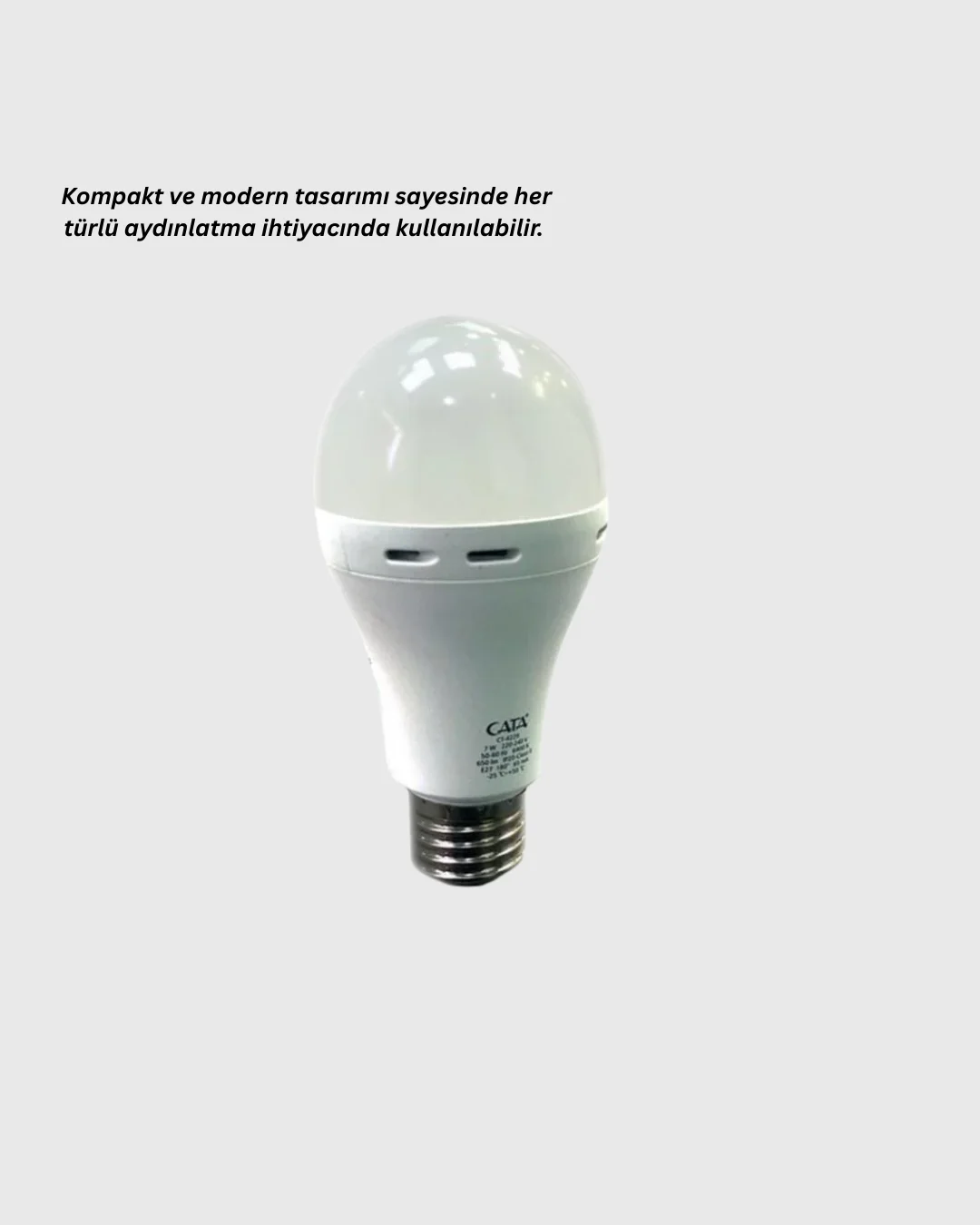 DL-2030 Şarjlı LED Ampul