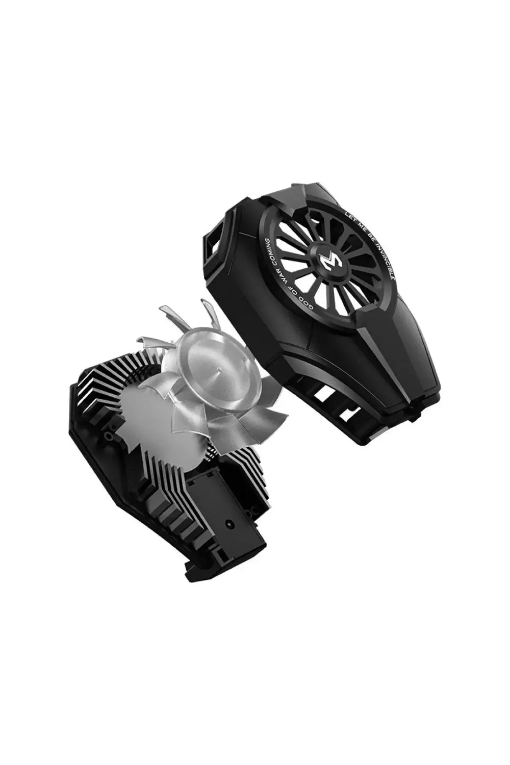 Dl06 Rgb Radyatör Telefon Soğutucu Fan - Siyah