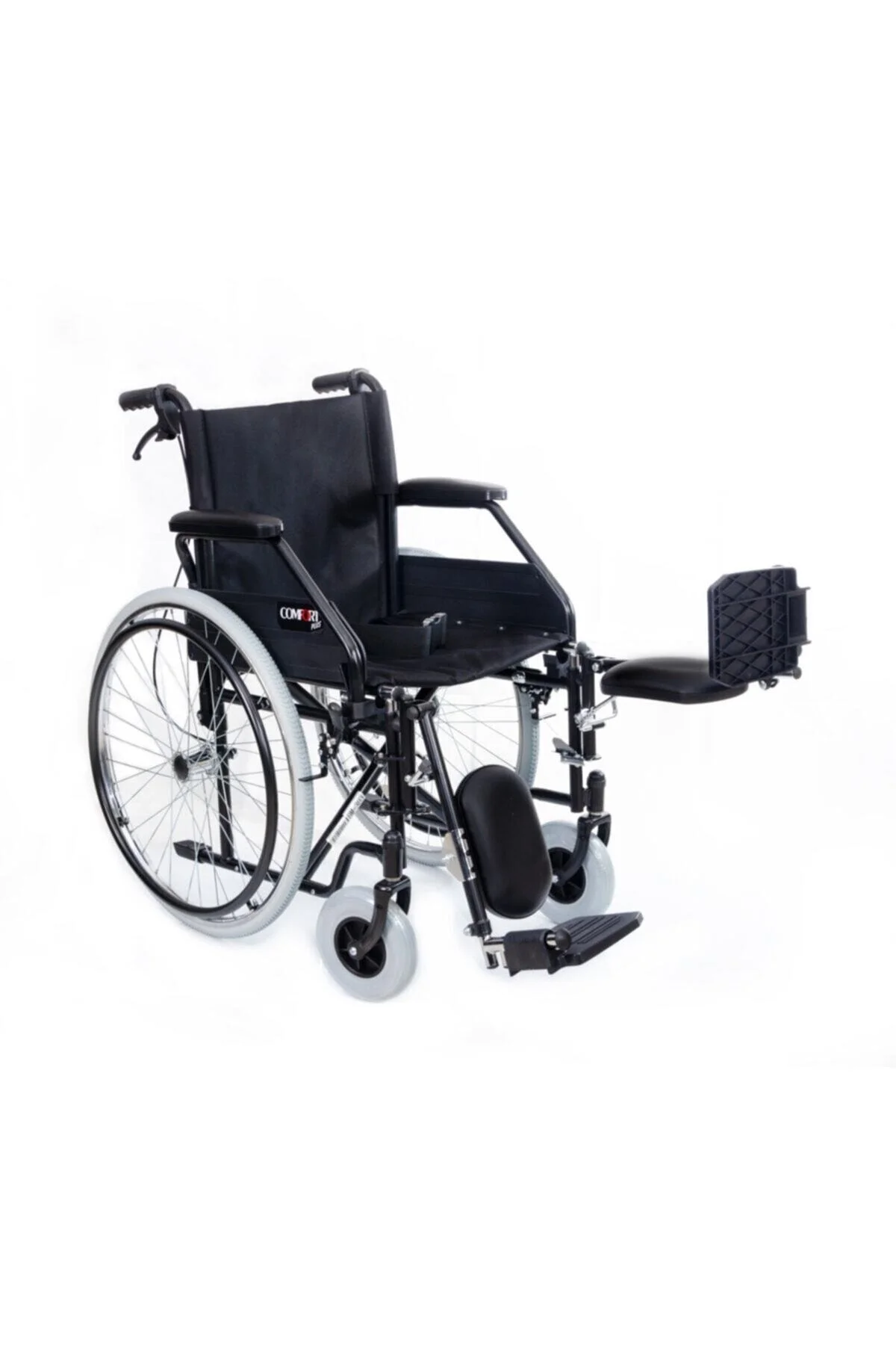 Dm-303 45 Cm Özellikli Refakatçı Frenli Ayakları Kalkan Tekerlekli Sandalye Dm-303 45 Cm Özellikli Refakatçı Frenli Ayakları Kalkan Tekerlekli Sandalye - Görsel 2