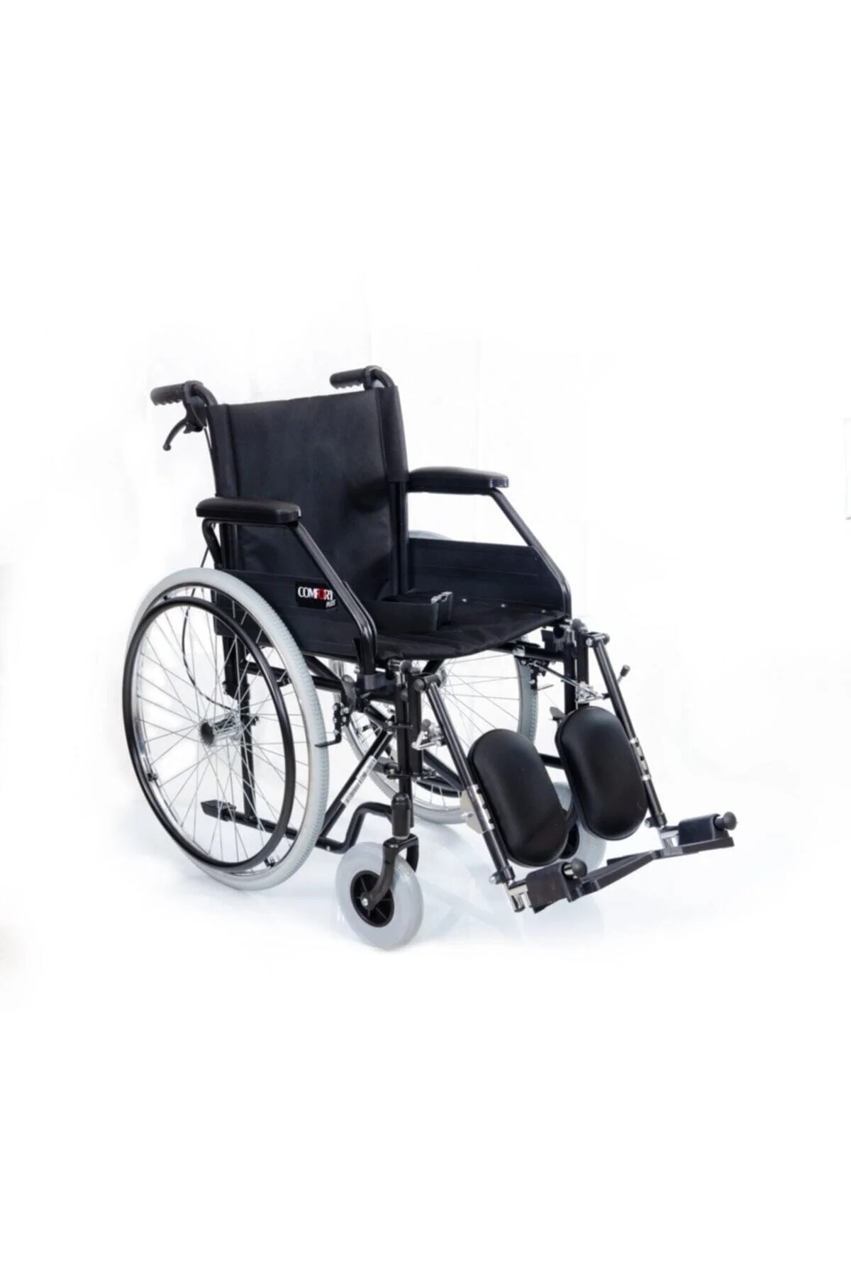 Dm-303 45 Cm Özellikli Refakatçı Frenli Ayakları Kalkan Tekerlekli Sandalye Dm-303 45 Cm Özellikli Refakatçı Frenli Ayakları Kalkan Tekerlekli Sandalye