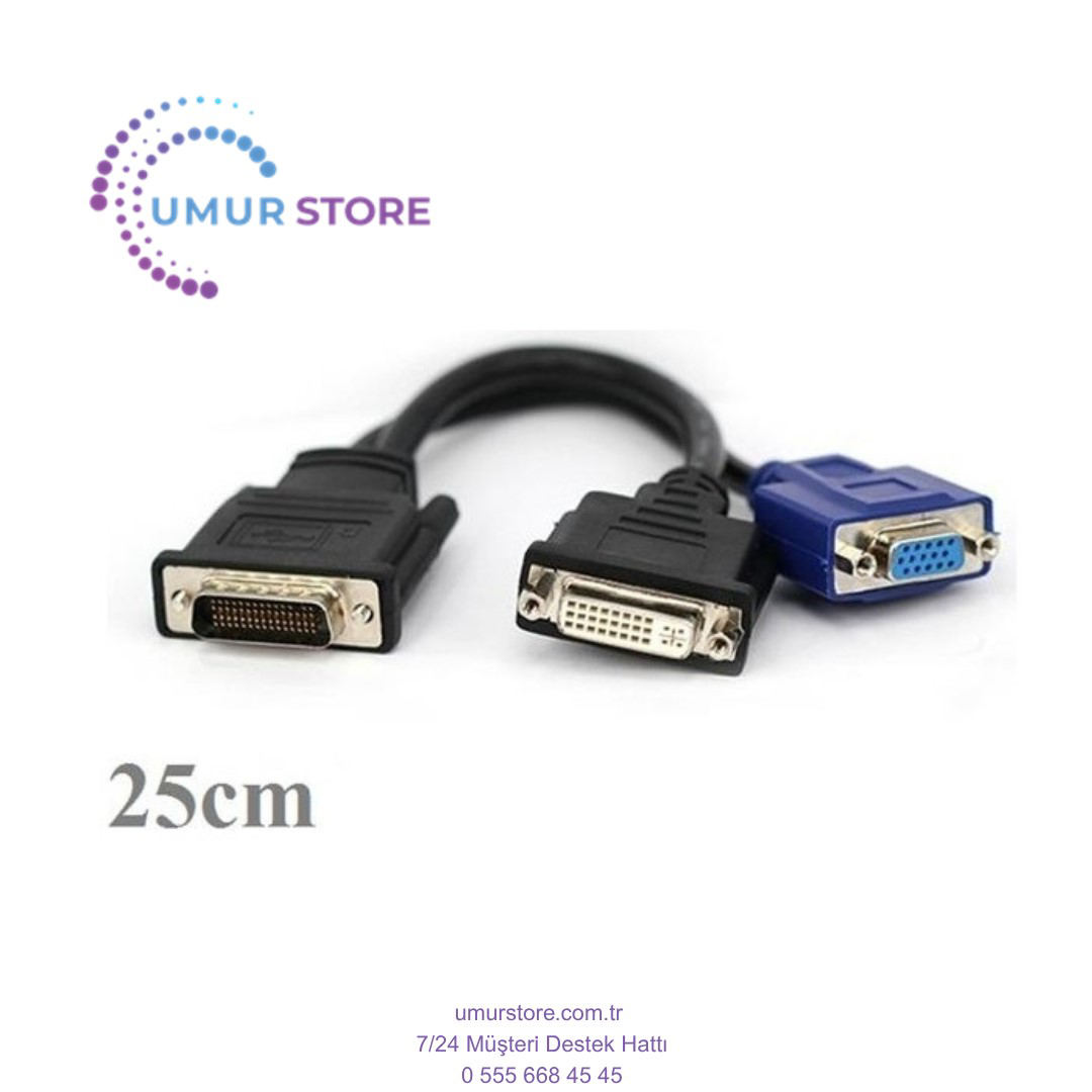 Dms 59 DVI VGA Kablo Geniş DVI VGA DVI Kablo 59 Pin DVI DVI VGA Ç