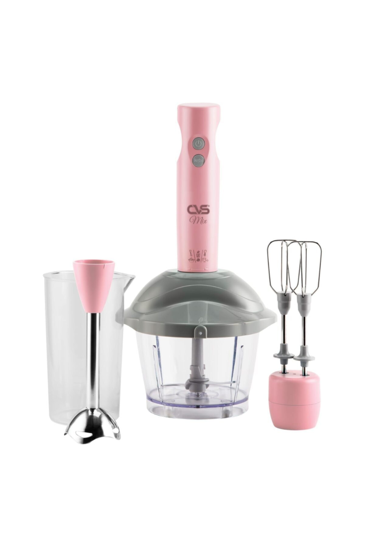 Cvs Dn 1296 Mix 1700W Blender Set Pembe
