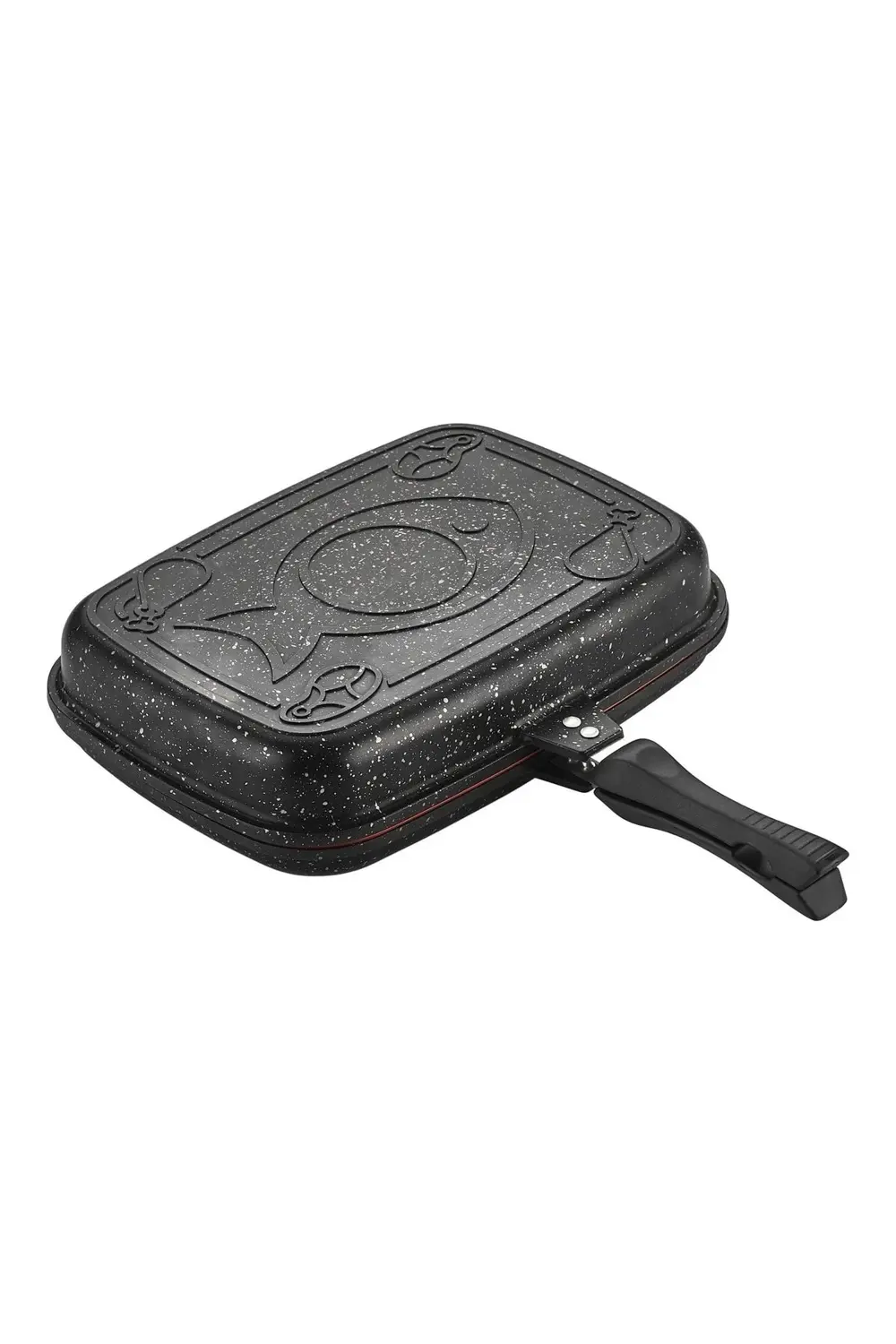 Dn 20002 Fishstone Çift Taraflı Mıknatıslı Döküm Balık Tavası Yan