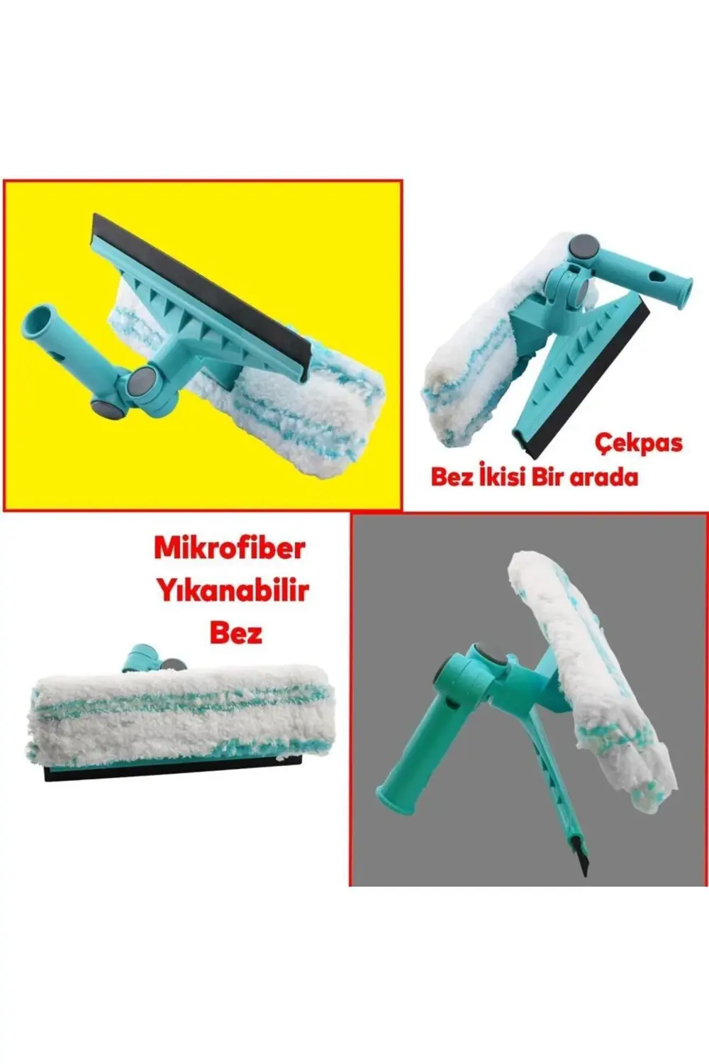 DN 4119 2in1 Mikrofiber Mop ve Silecek