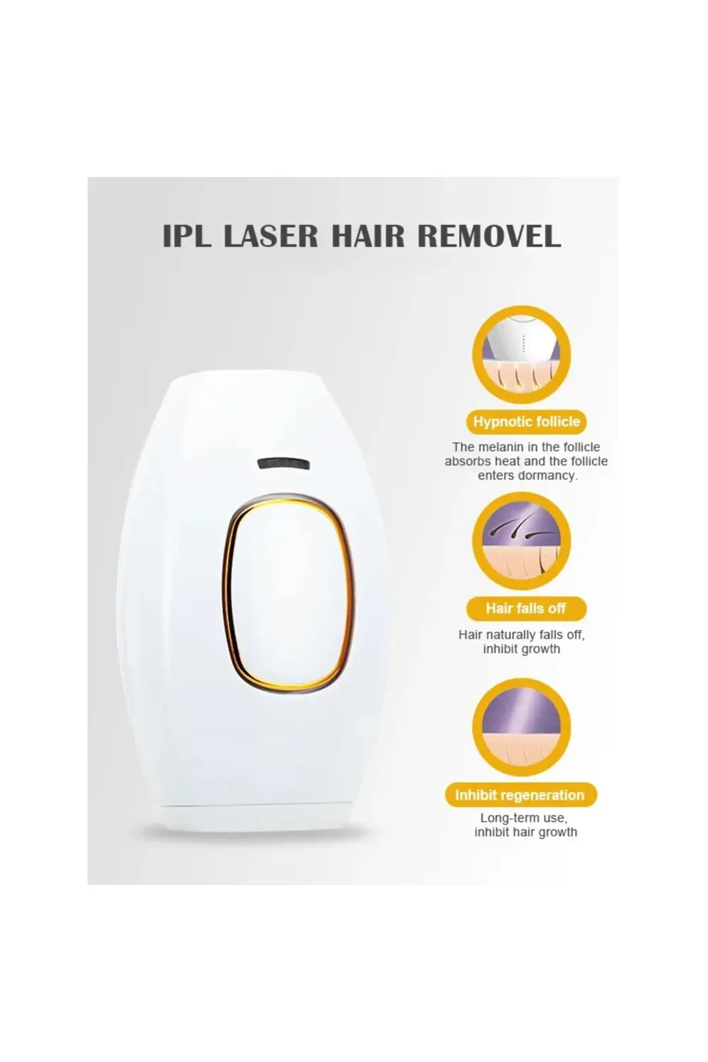 Dn 7708 Ipl Lazer Epilasyon 500.000 Atım