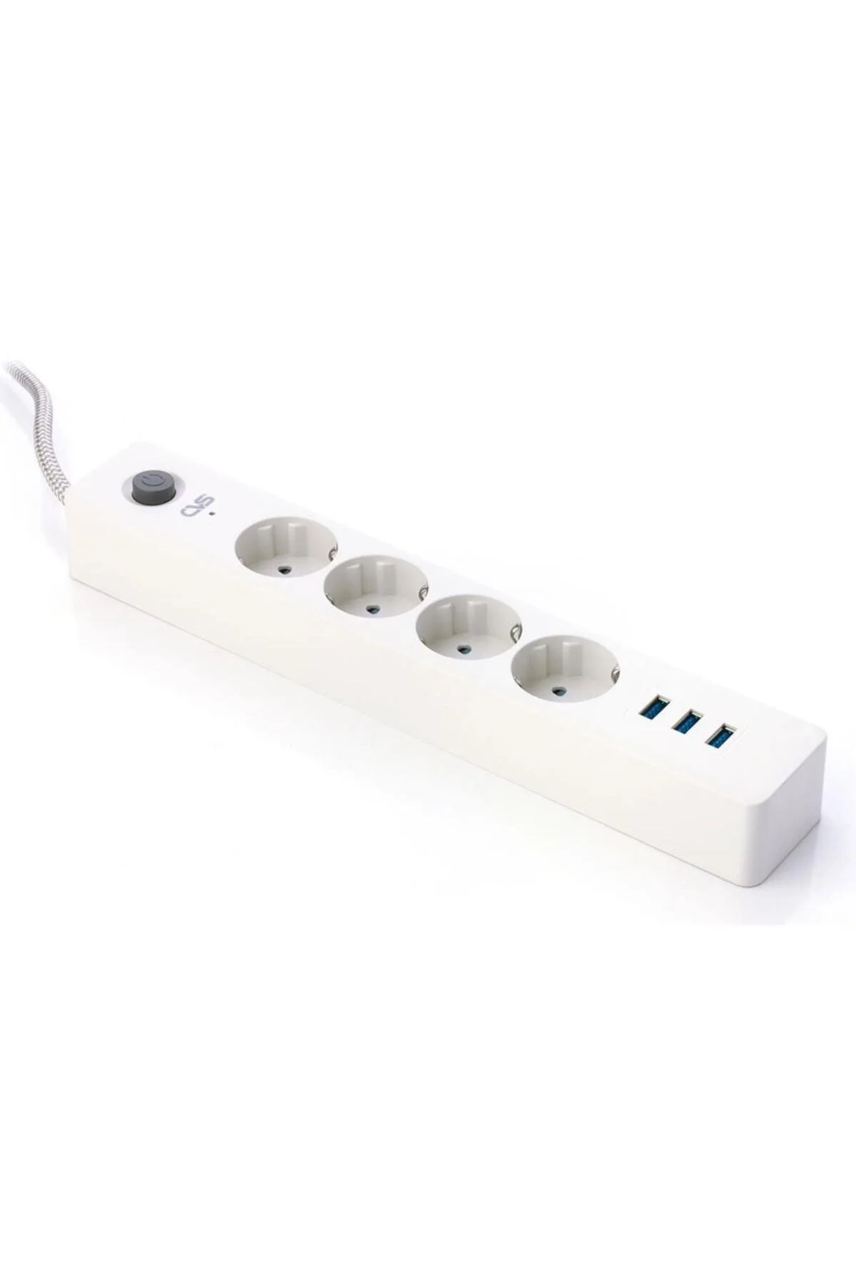 DN 9201 Termal Akım Korumalı 3'lü USB Priz