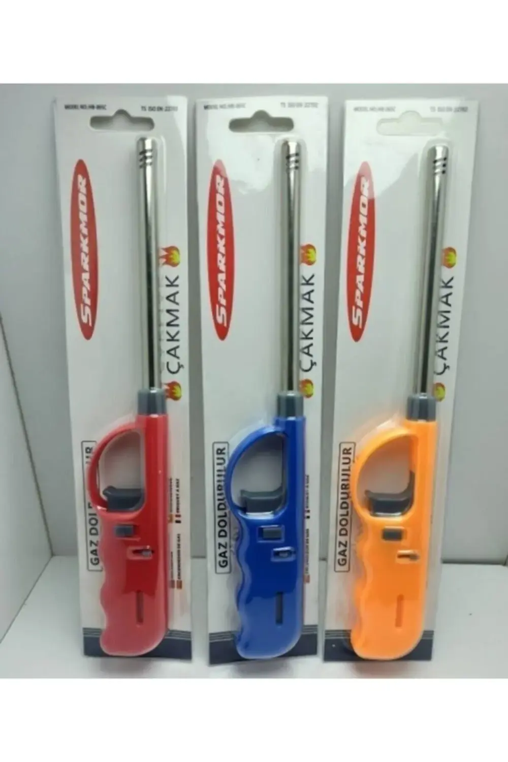 Dny (3 Adet ) Spark Ocak Çakmağı Uzun Mutfak Çakmak