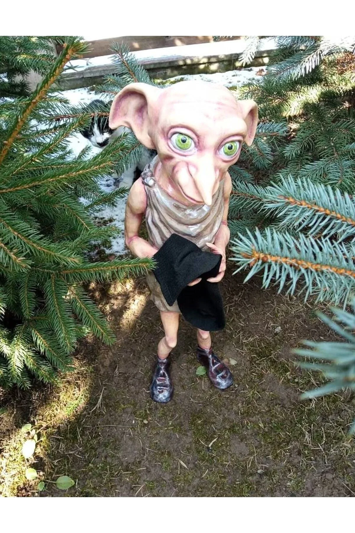 Dobby Gerçek Boyut Iç Mekan Heykel Figür Harry Potter 80 Cm