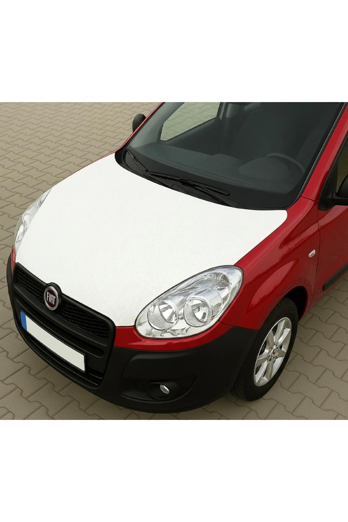 Doblo 2010-2015 Arası Tam Kaput Maskesi 1,sınıf Ürün Beyaz - Görsel 3