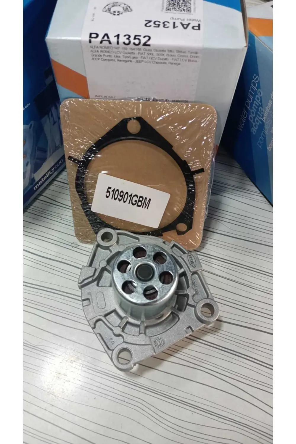 DOBLO-LİNEA 1.6 MTJ SU DEVİRDAİMİ GRAF PA1352